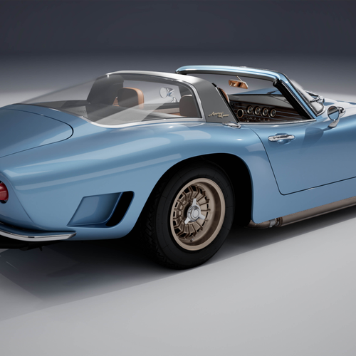 2026 Bizzarrini 5300 Aperta Lusso Rear View