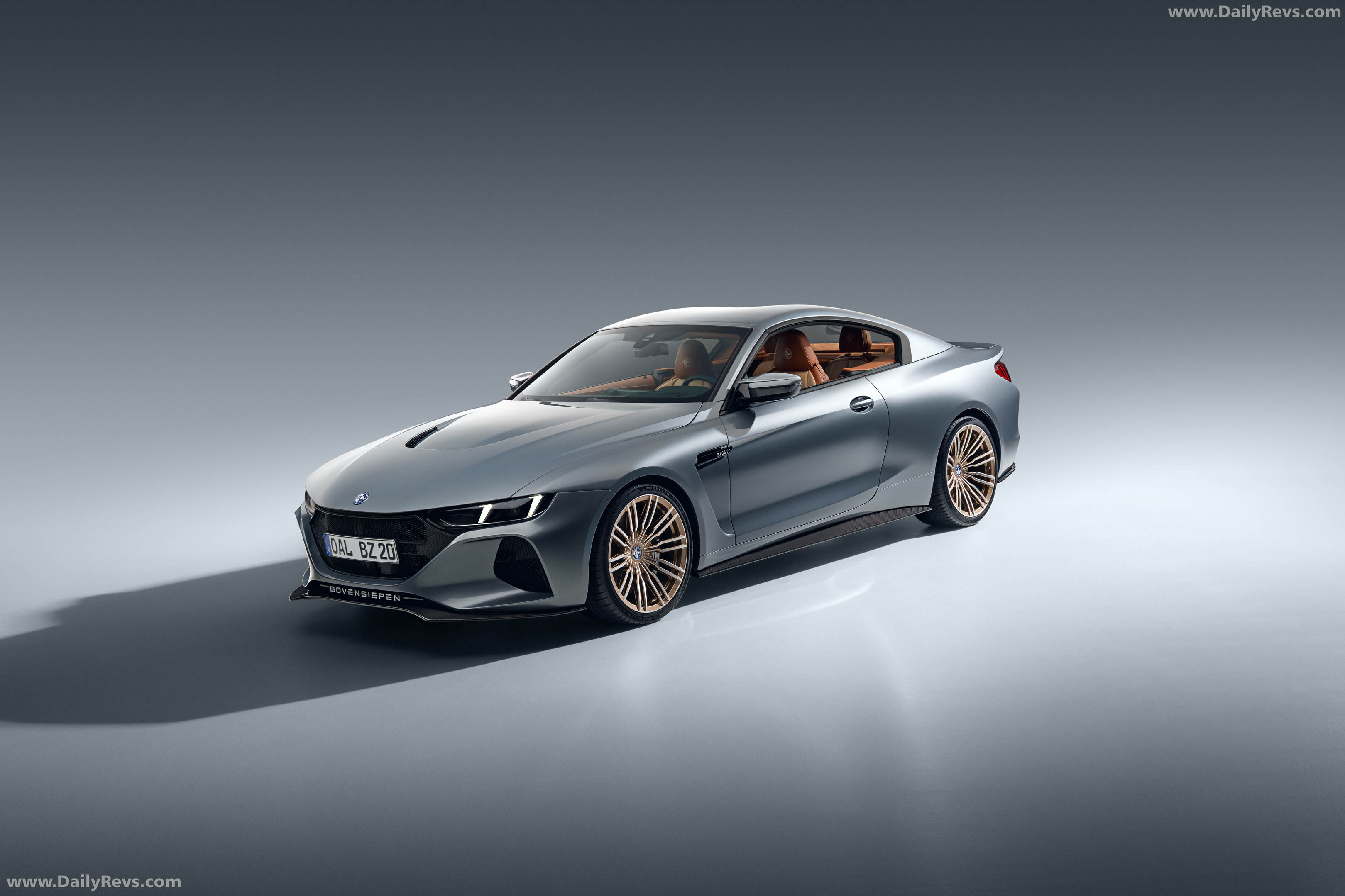 2026 Bovensiepen Zagato Skyscraper Grey Front View