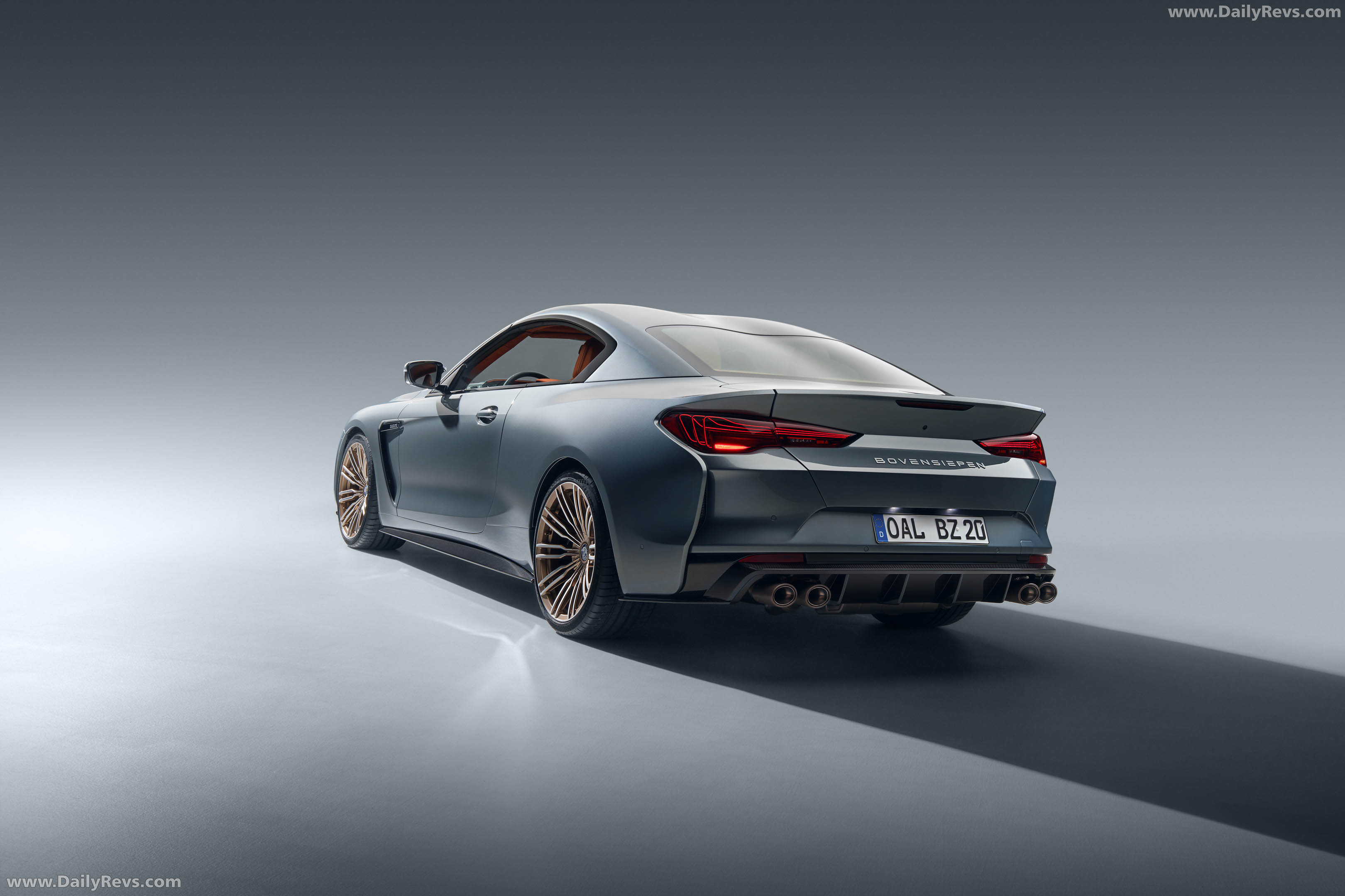 2026 Bovensiepen Zagato Skyscraper Grey Rear View