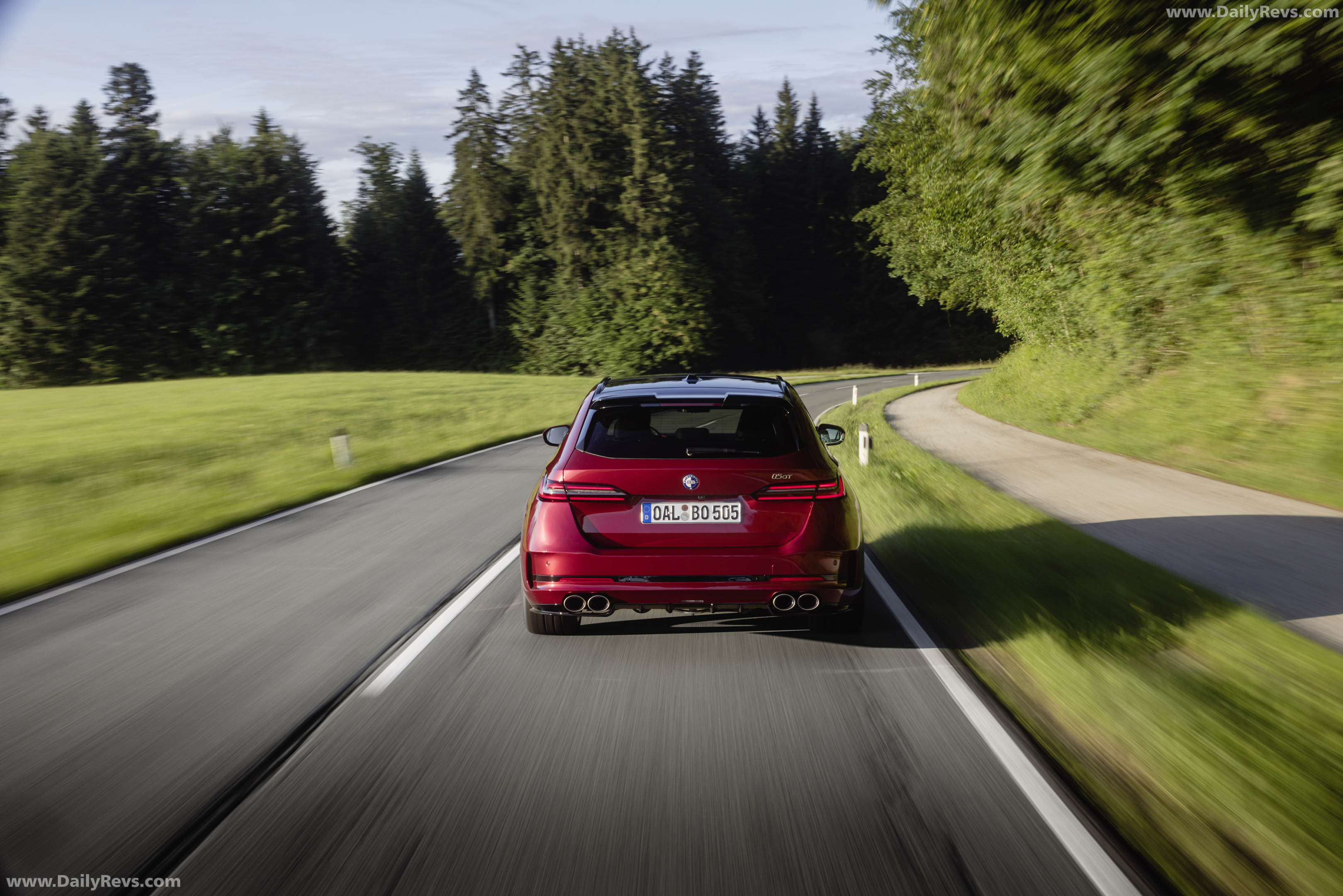2027 Bovensiepen 05 GT Fire Red Rear View