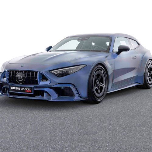 2026 Brabus Rocket GTS Deep Blue Front View