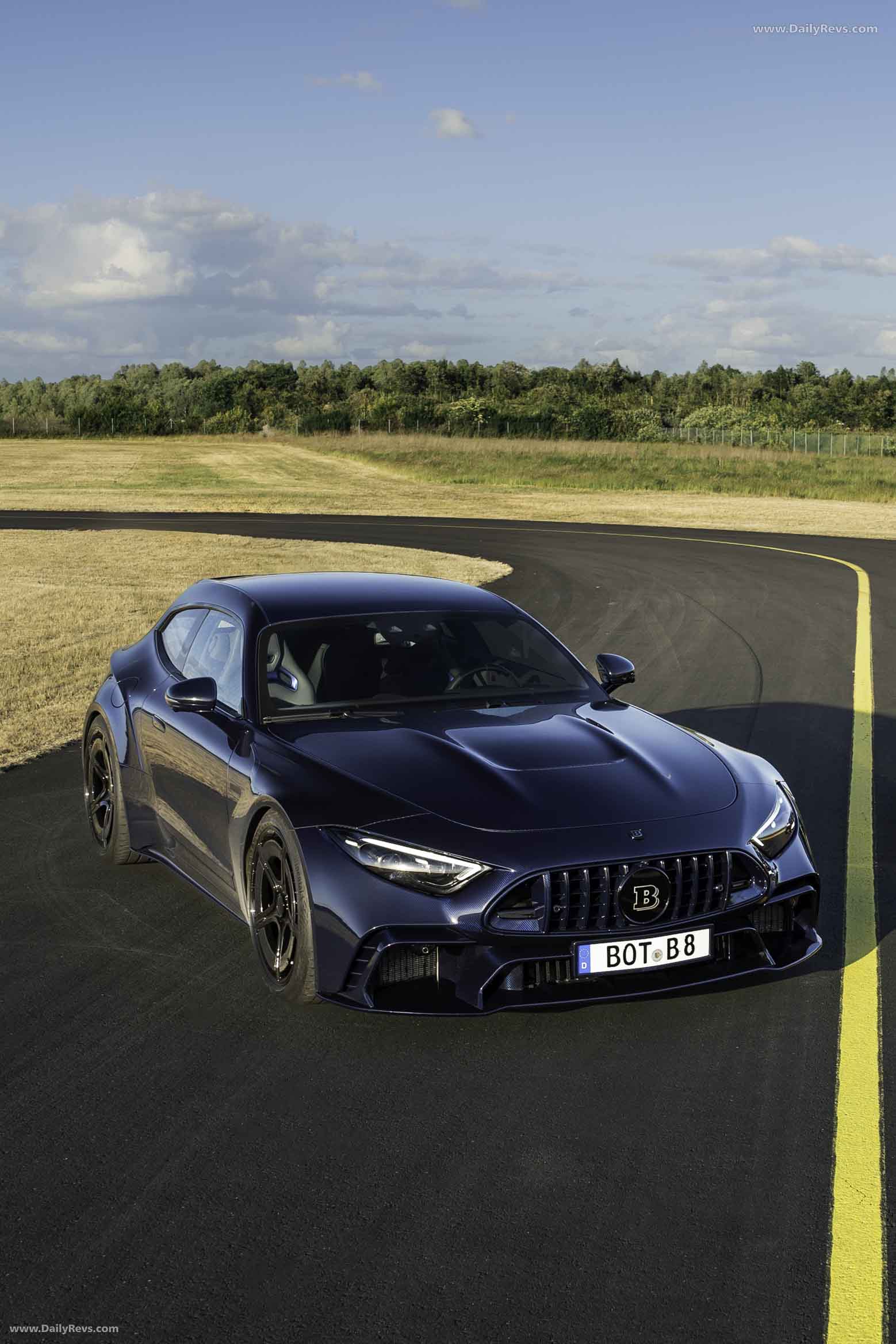 2026 Brabus Rocket GTS Deep Blue Front View
