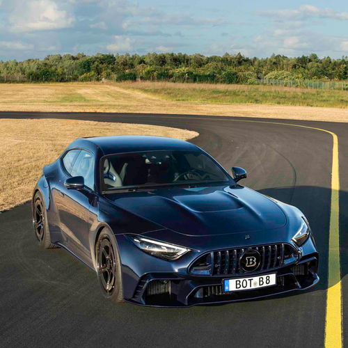 2026 Brabus Rocket GTS Deep Blue Front View