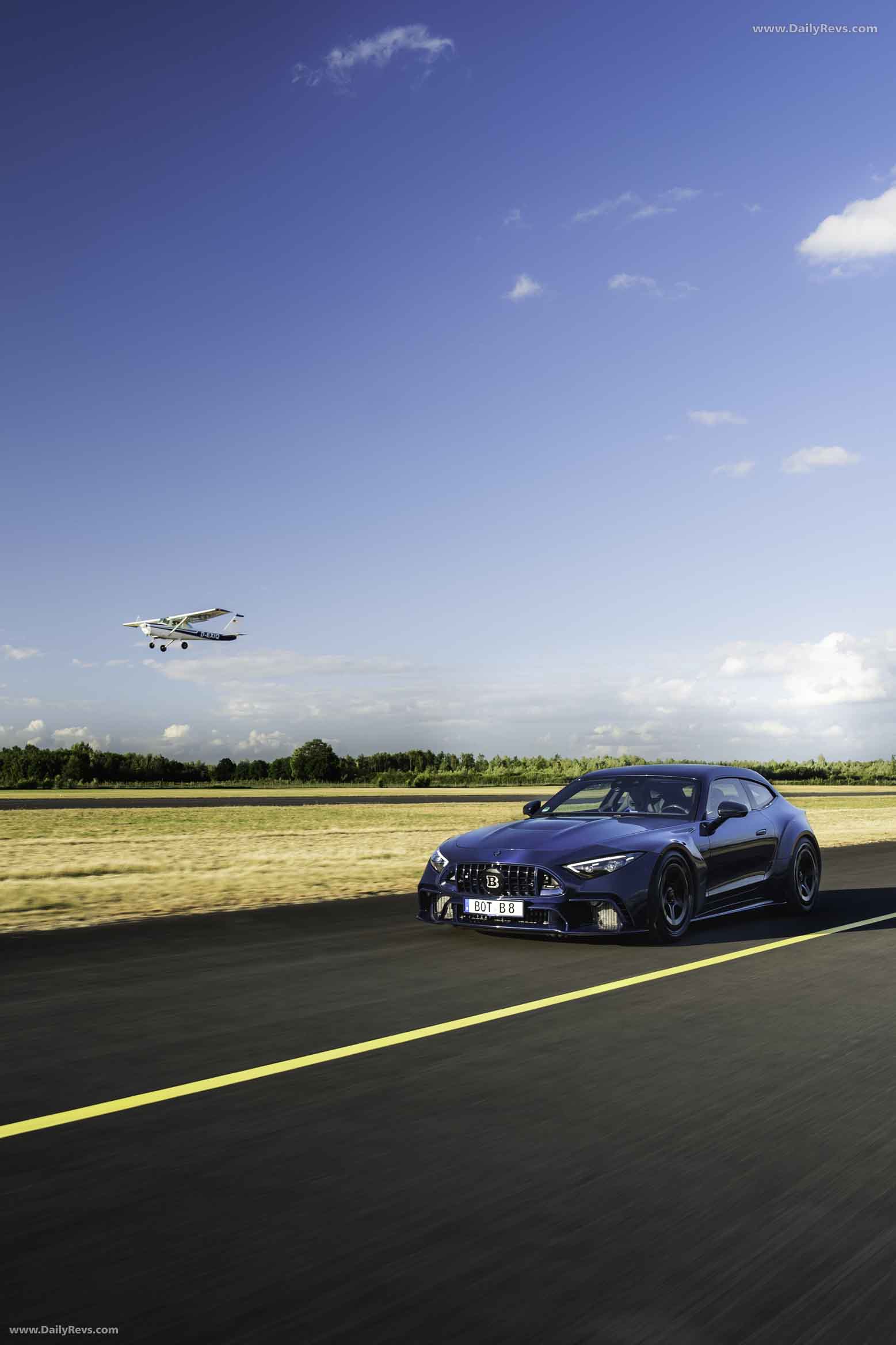 2026 Brabus Rocket GTS Deep Blue Front View