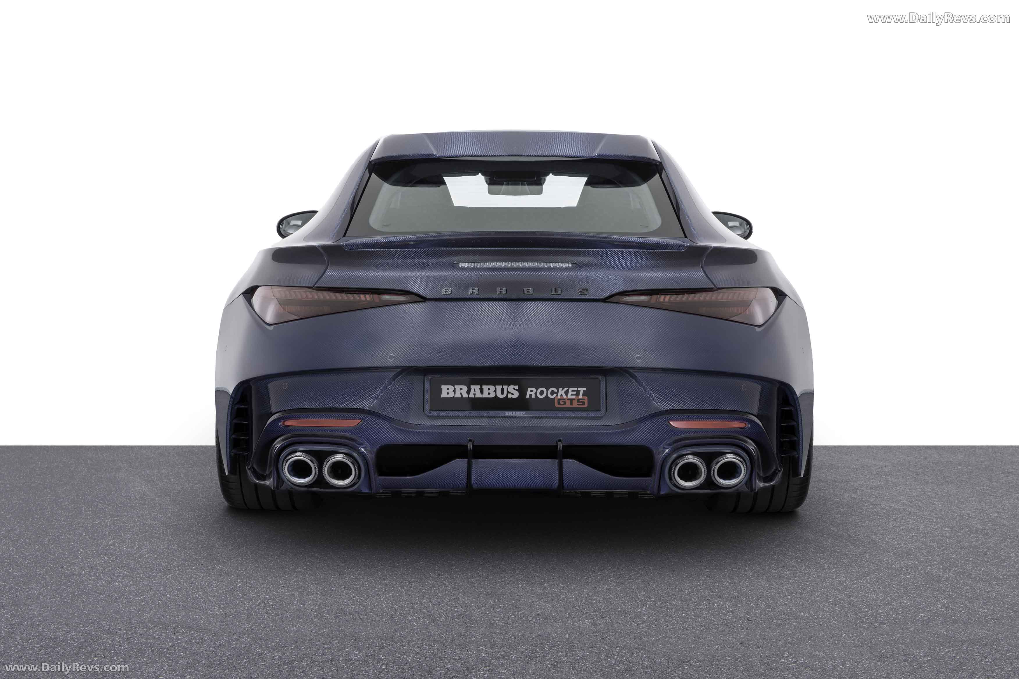 2026 Brabus Rocket GTS Deep Blue Rear View