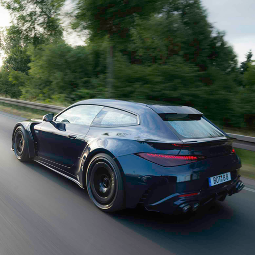 2026 Brabus Rocket GTS Deep Blue Rear View