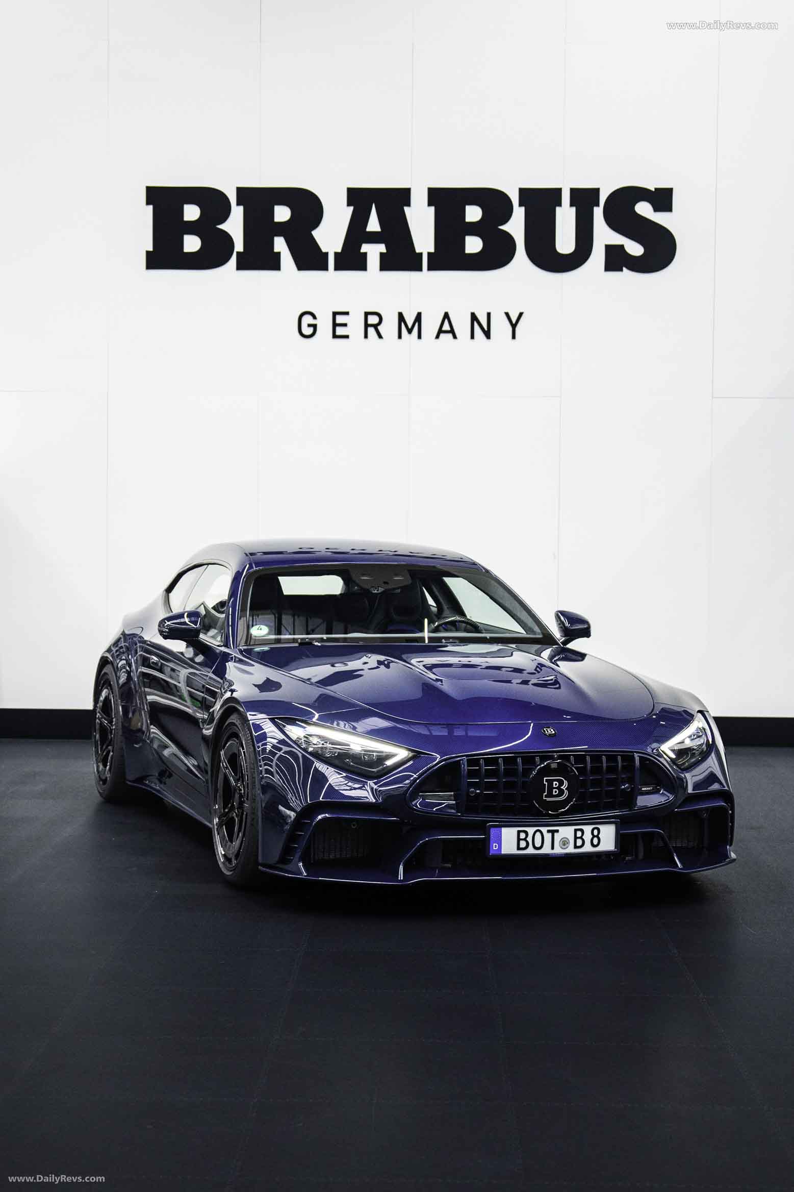 2026 Brabus Rocket GTS Deep Blue Front View