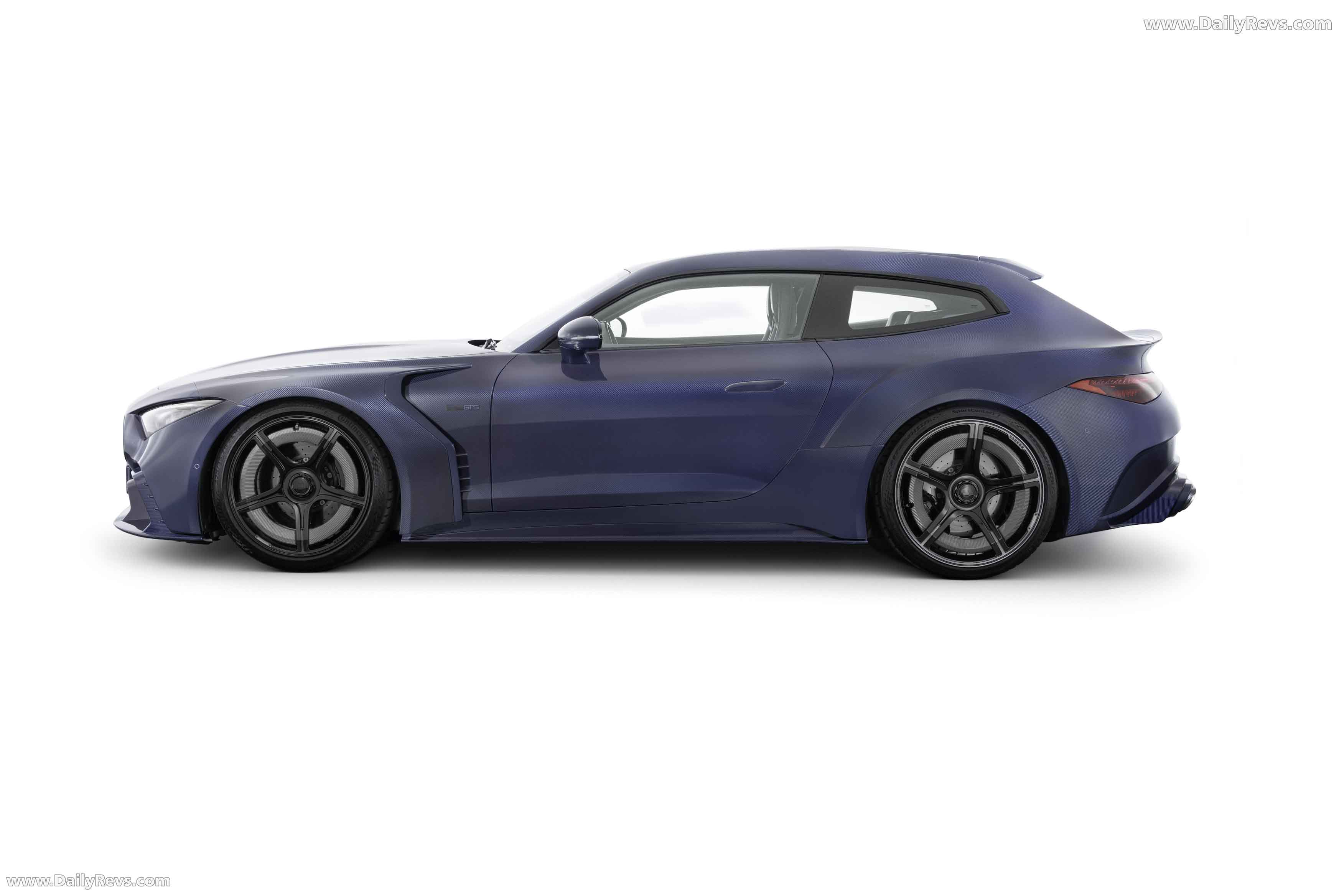 2026 Brabus Rocket GTS Deep Blue Side View