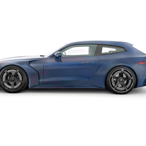 2026 Brabus Rocket GTS Deep Blue Side View