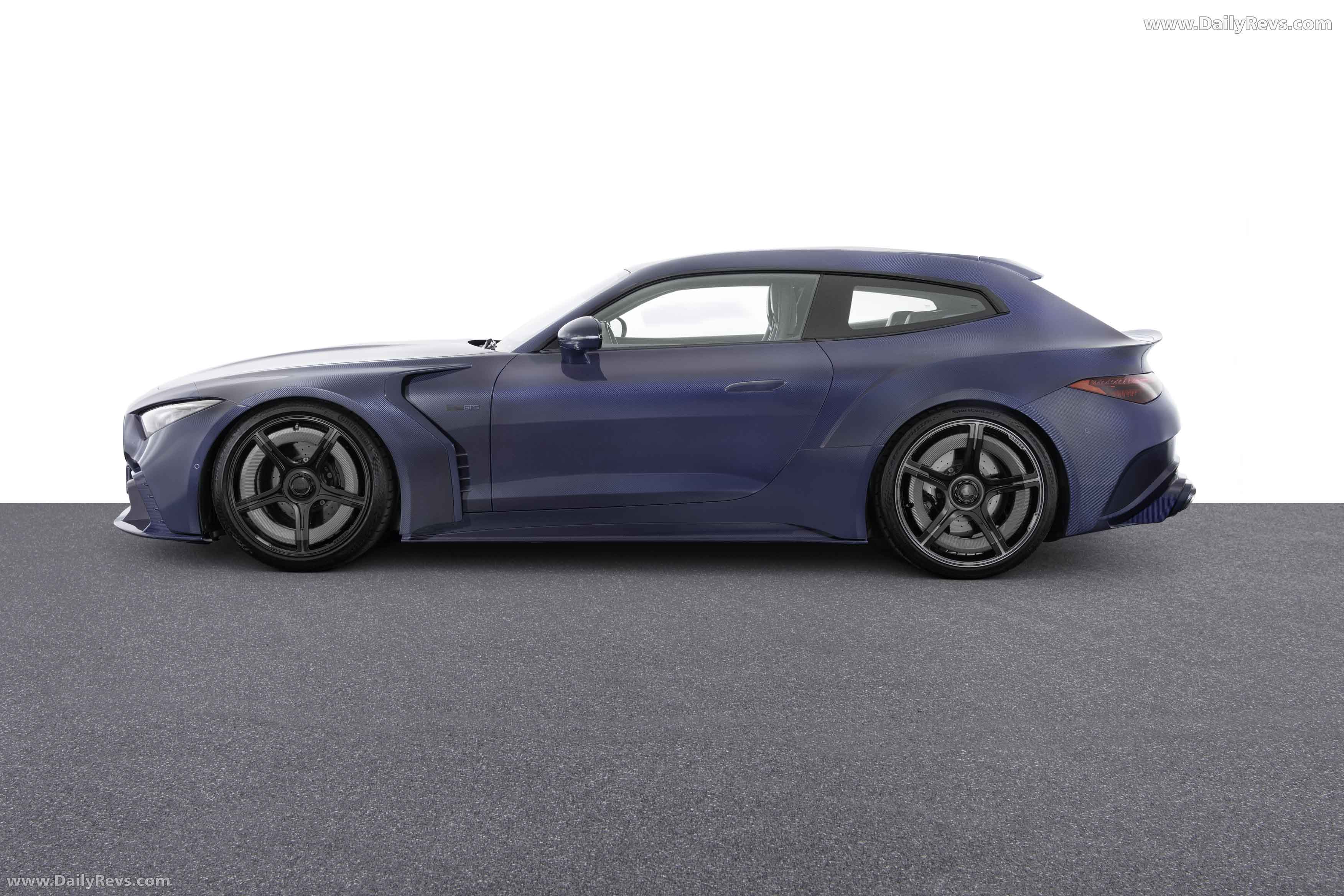 2026 Brabus Rocket GTS Deep Blue Side View