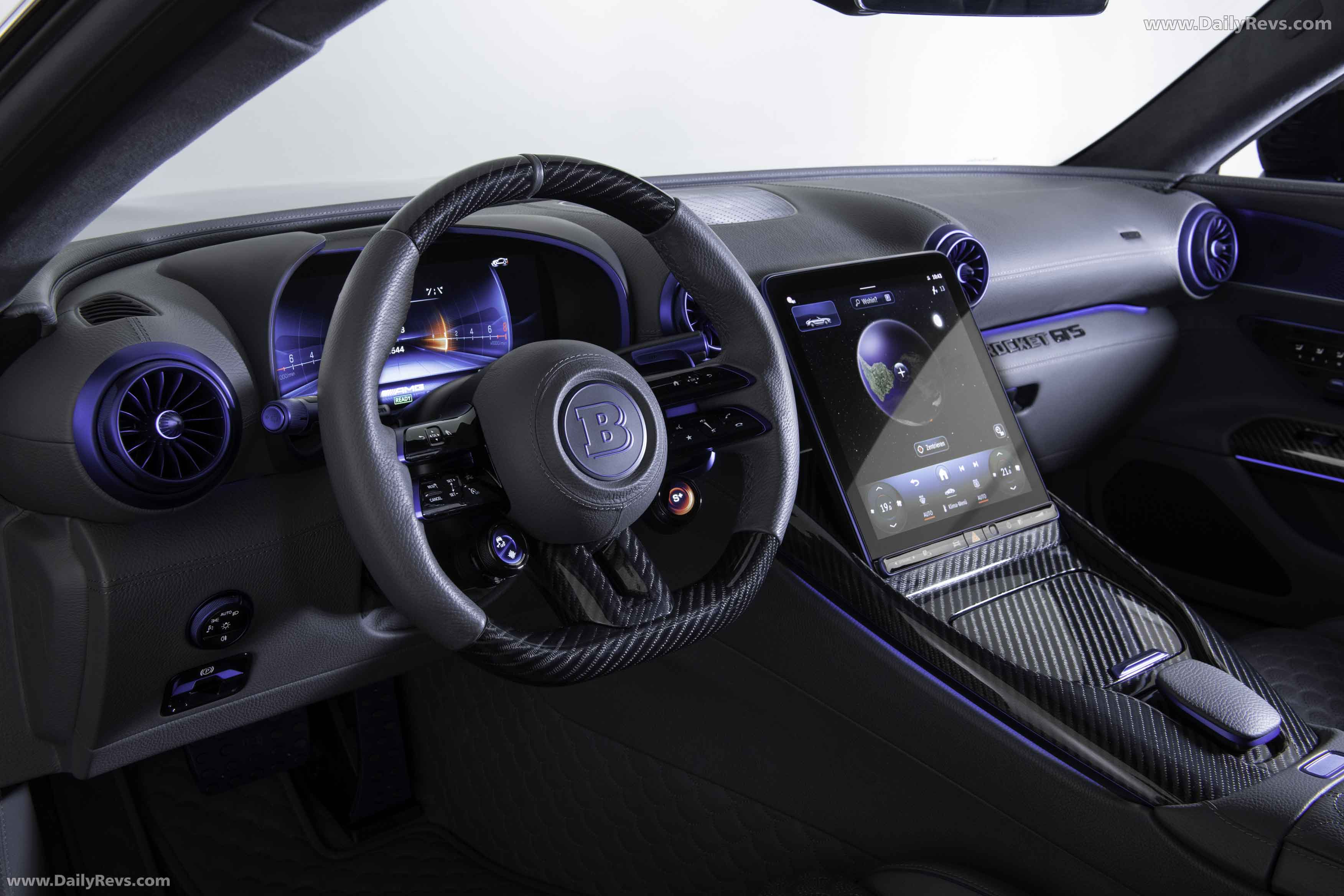 2026 Brabus Rocket GTS Deep Blue Interior