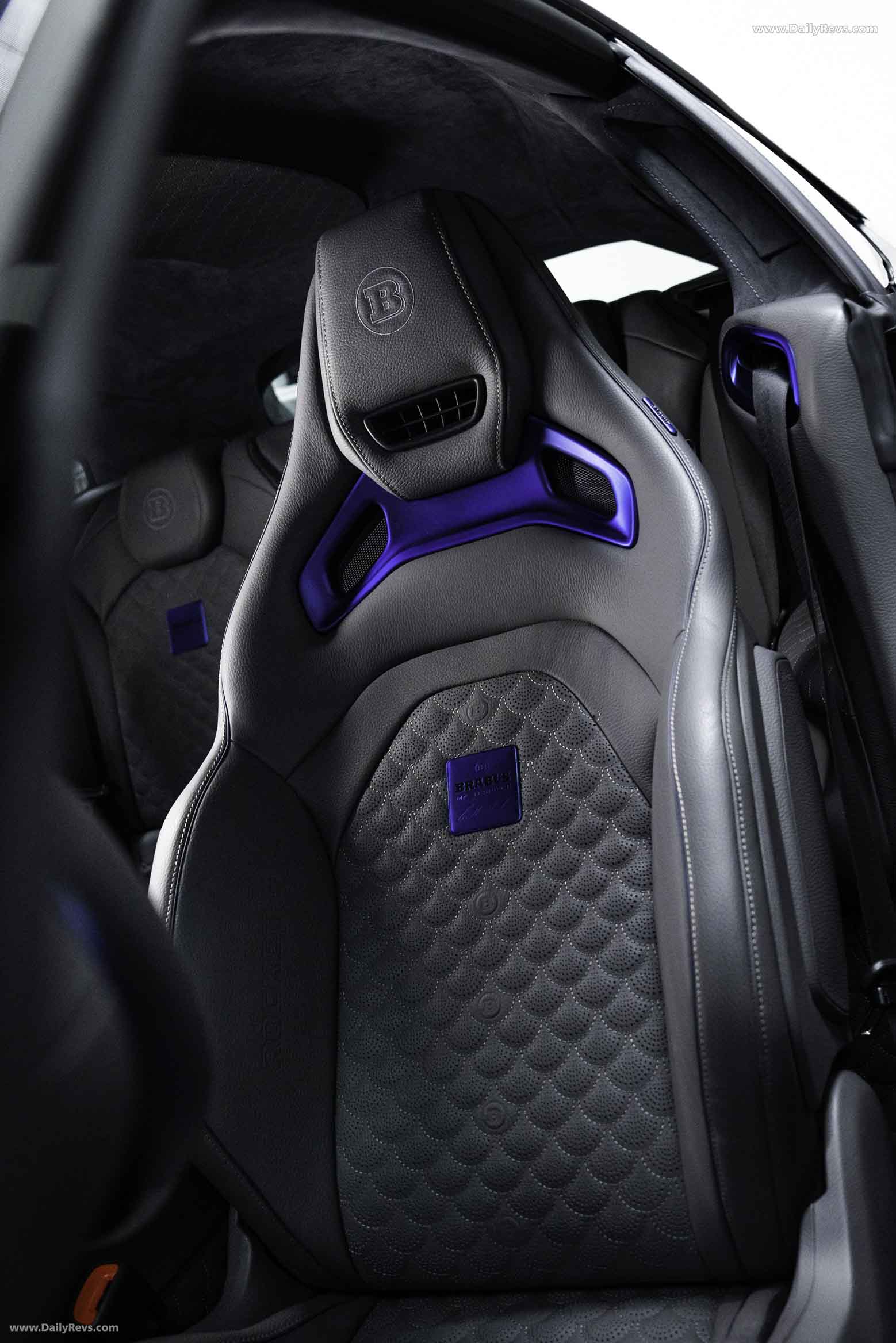 2026 Brabus Rocket GTS Deep Blue Interior