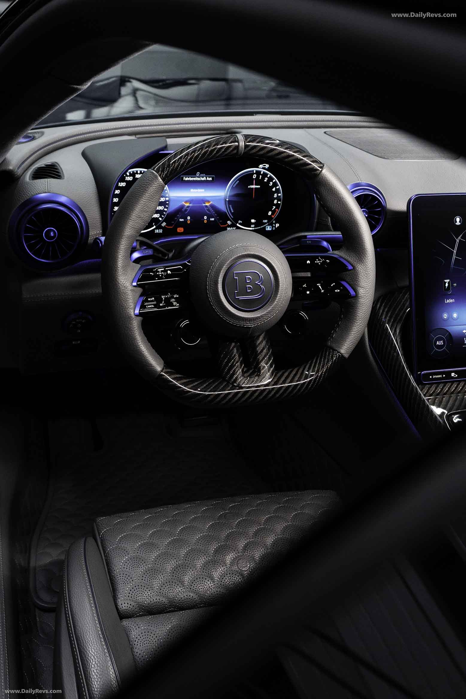 2026 Brabus Rocket GTS Deep Blue Interior