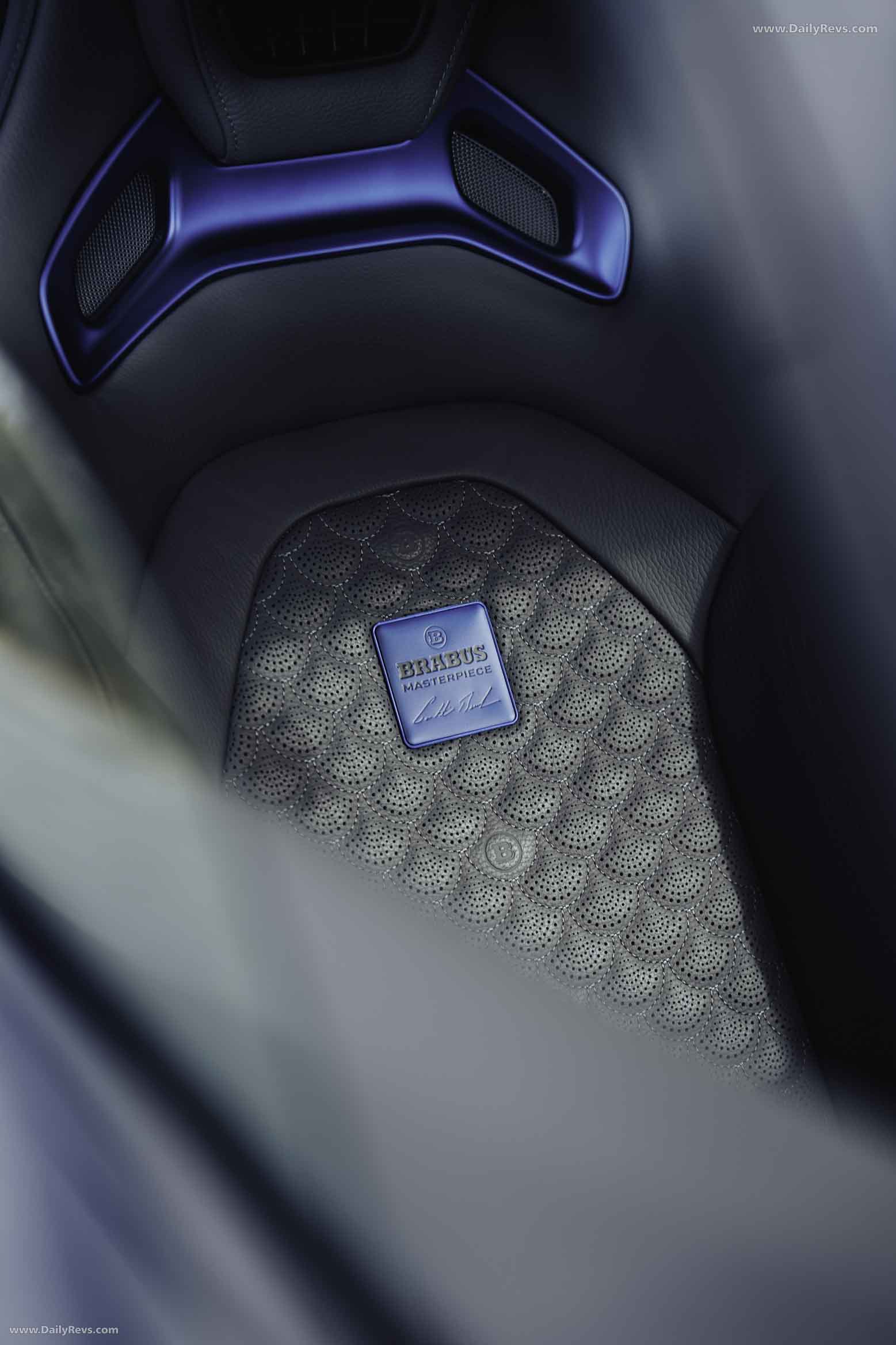 2026 Brabus Rocket GTS Deep Blue Interior