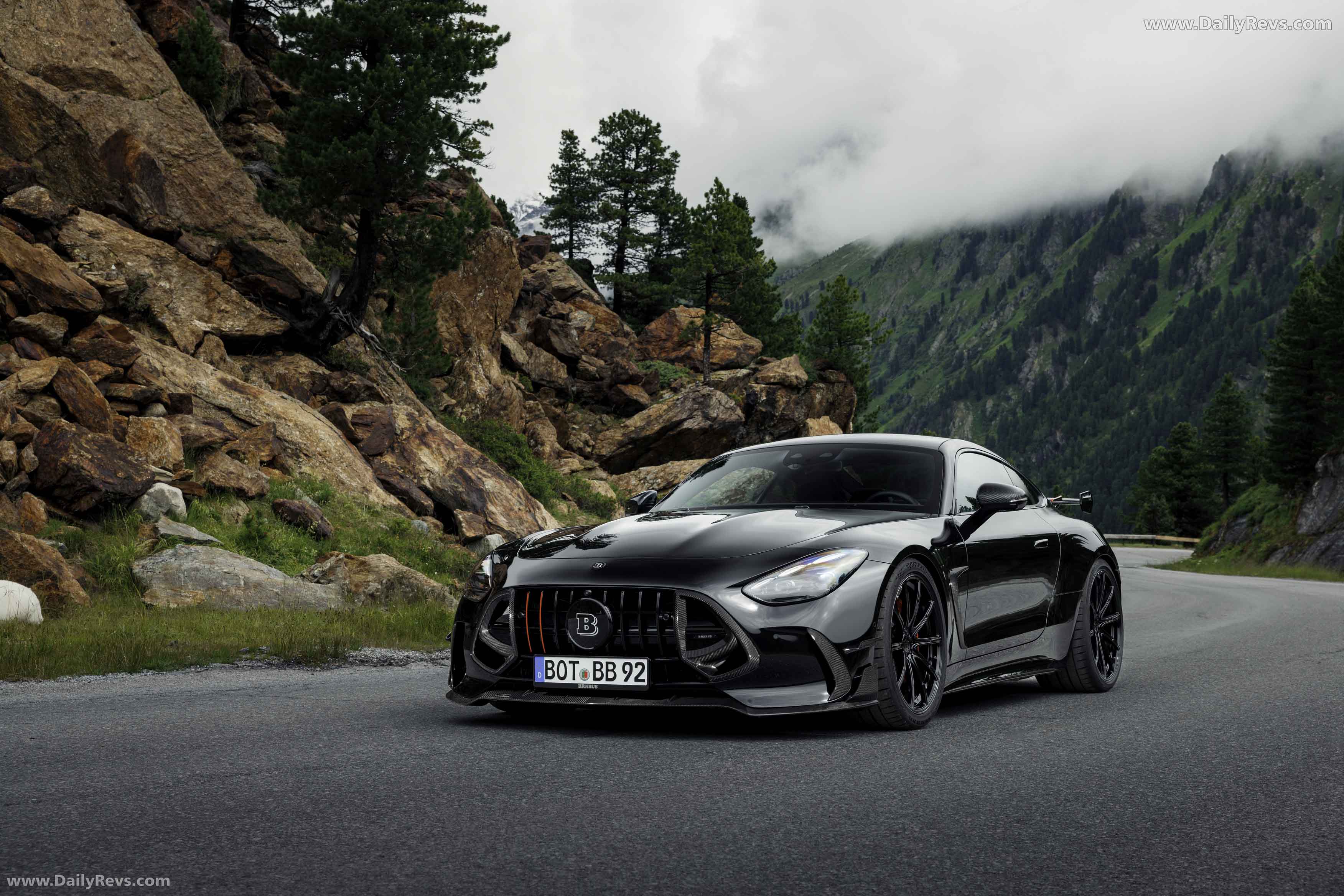 2026 Brabus 1000 Based on Mercedes-AMG GT Front View