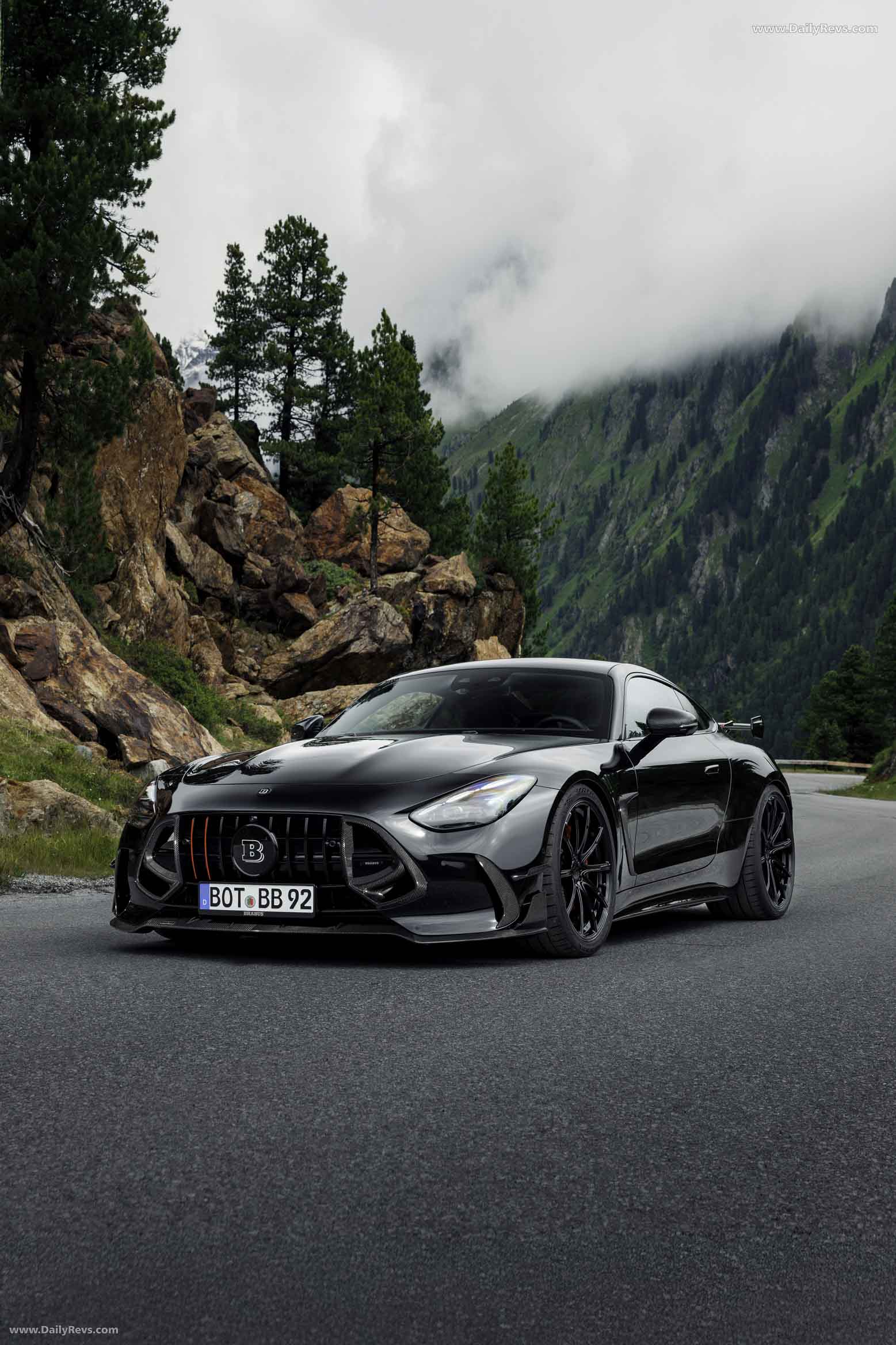 2026 Brabus 1000 Based on Mercedes-AMG GT Front View