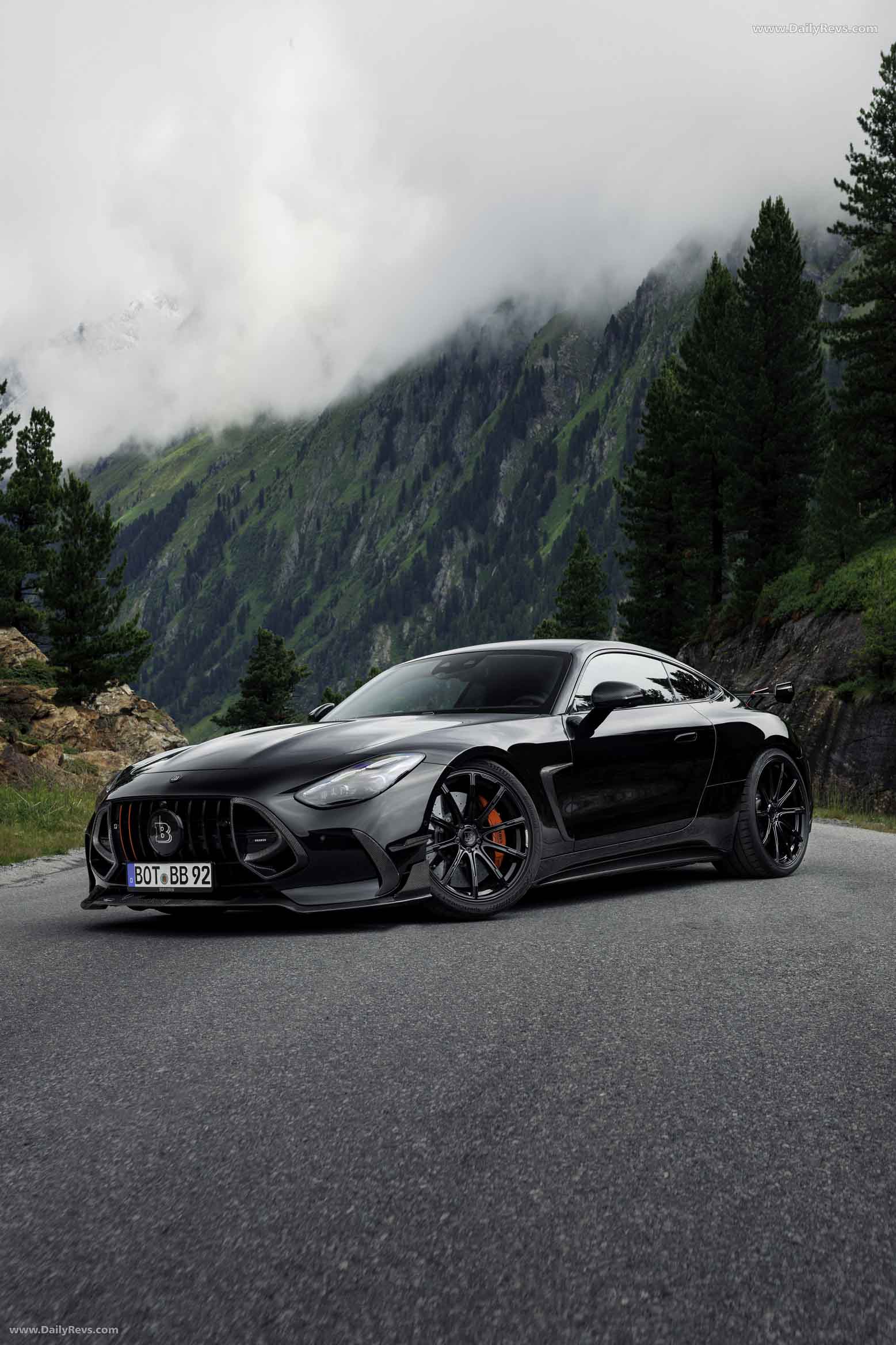 2026 Brabus 1000 Based on Mercedes-AMG GT Front View