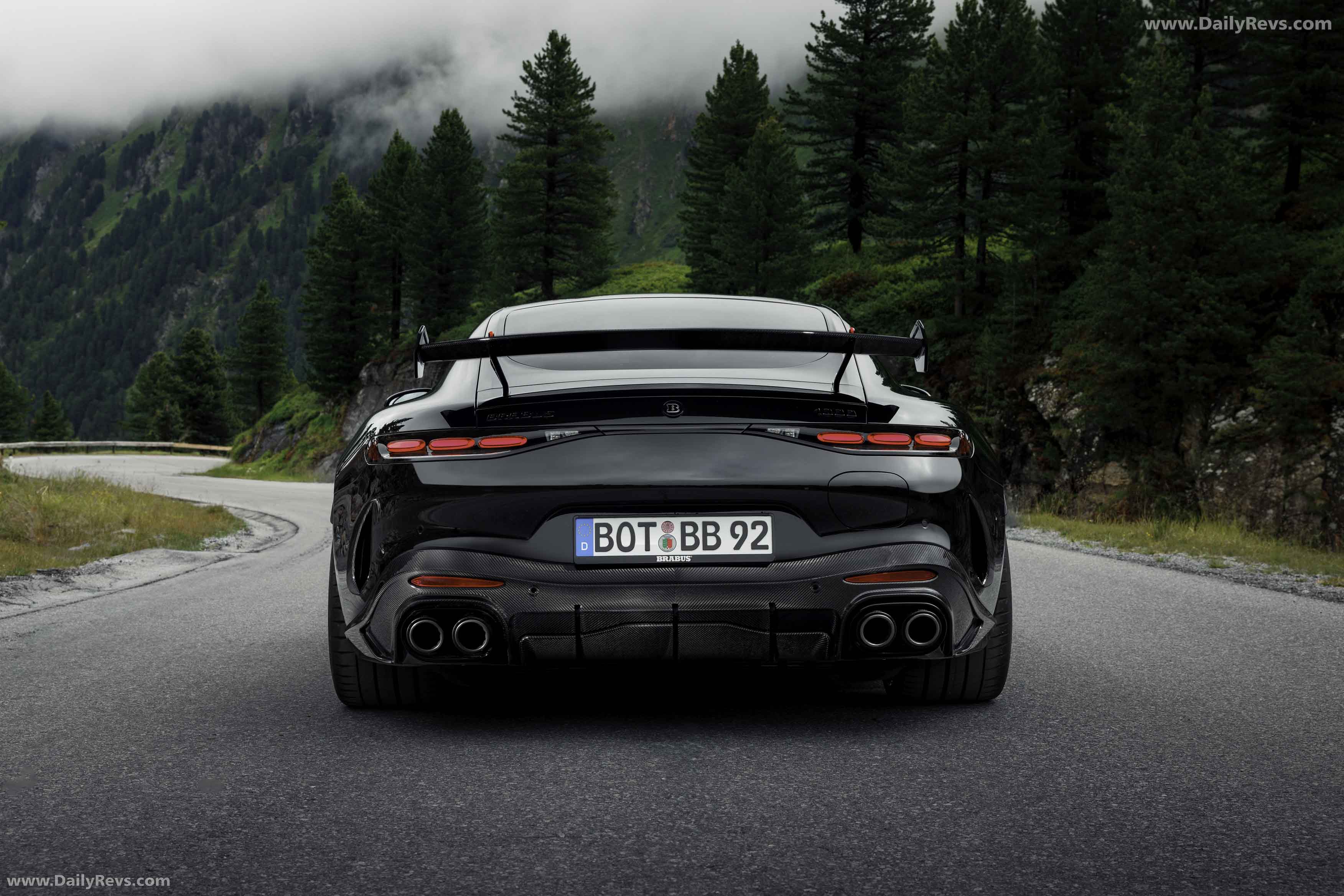 2026 Brabus 1000 Based on Mercedes-AMG GT Rear View