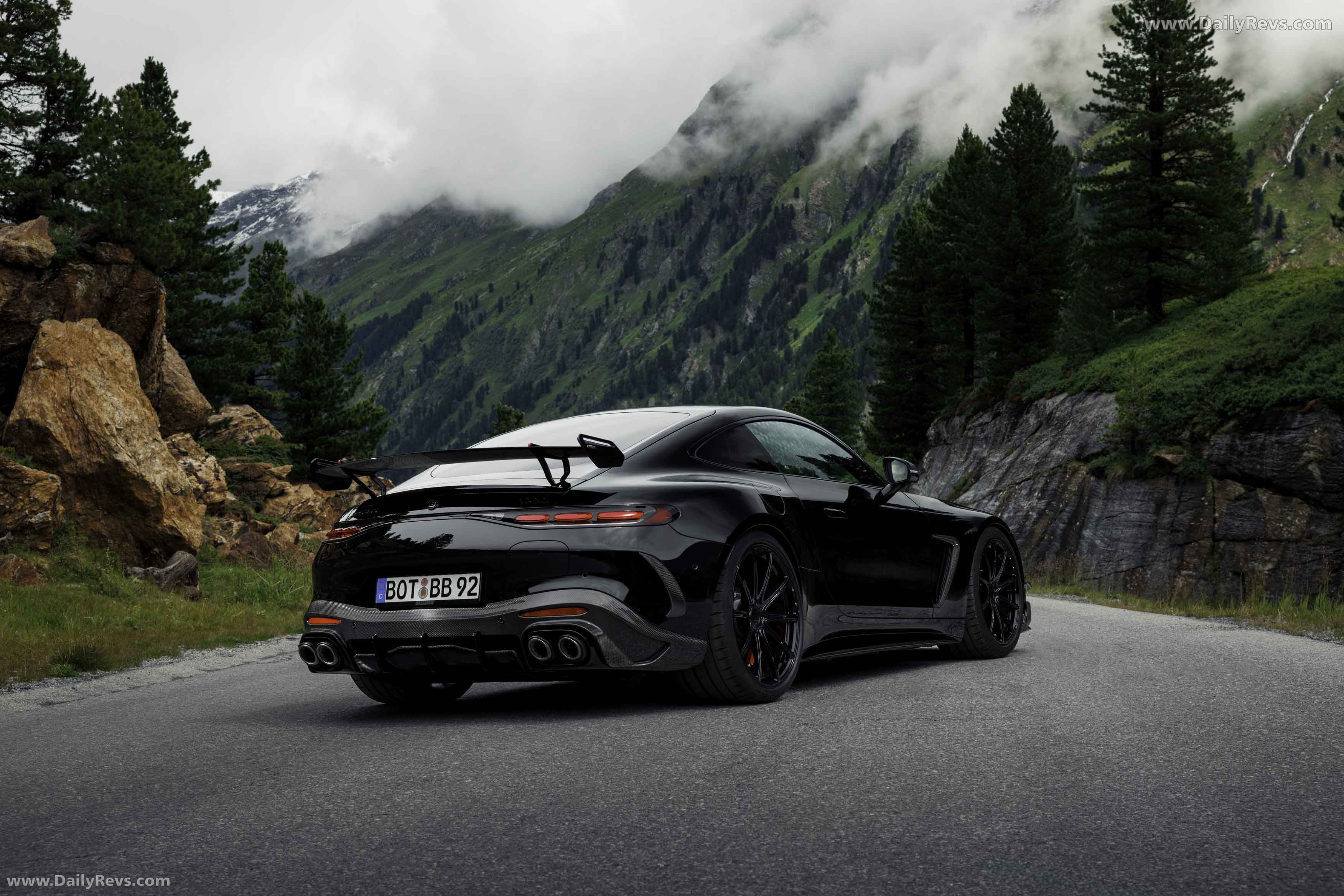 2026 Brabus 1000 Based on Mercedes-AMG GT Rear View