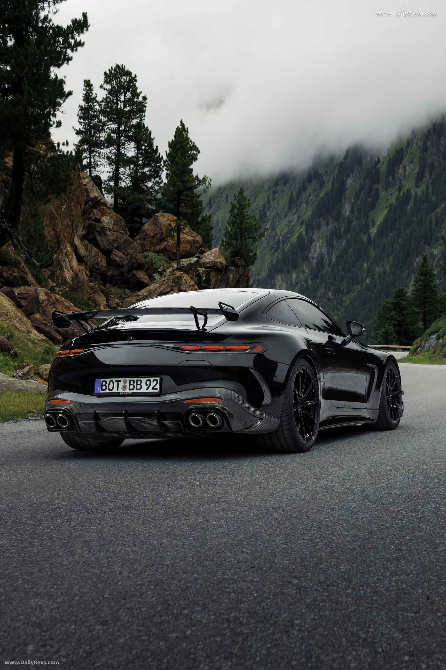2026 Brabus 1000 Based on Mercedes-AMG GT Rear View