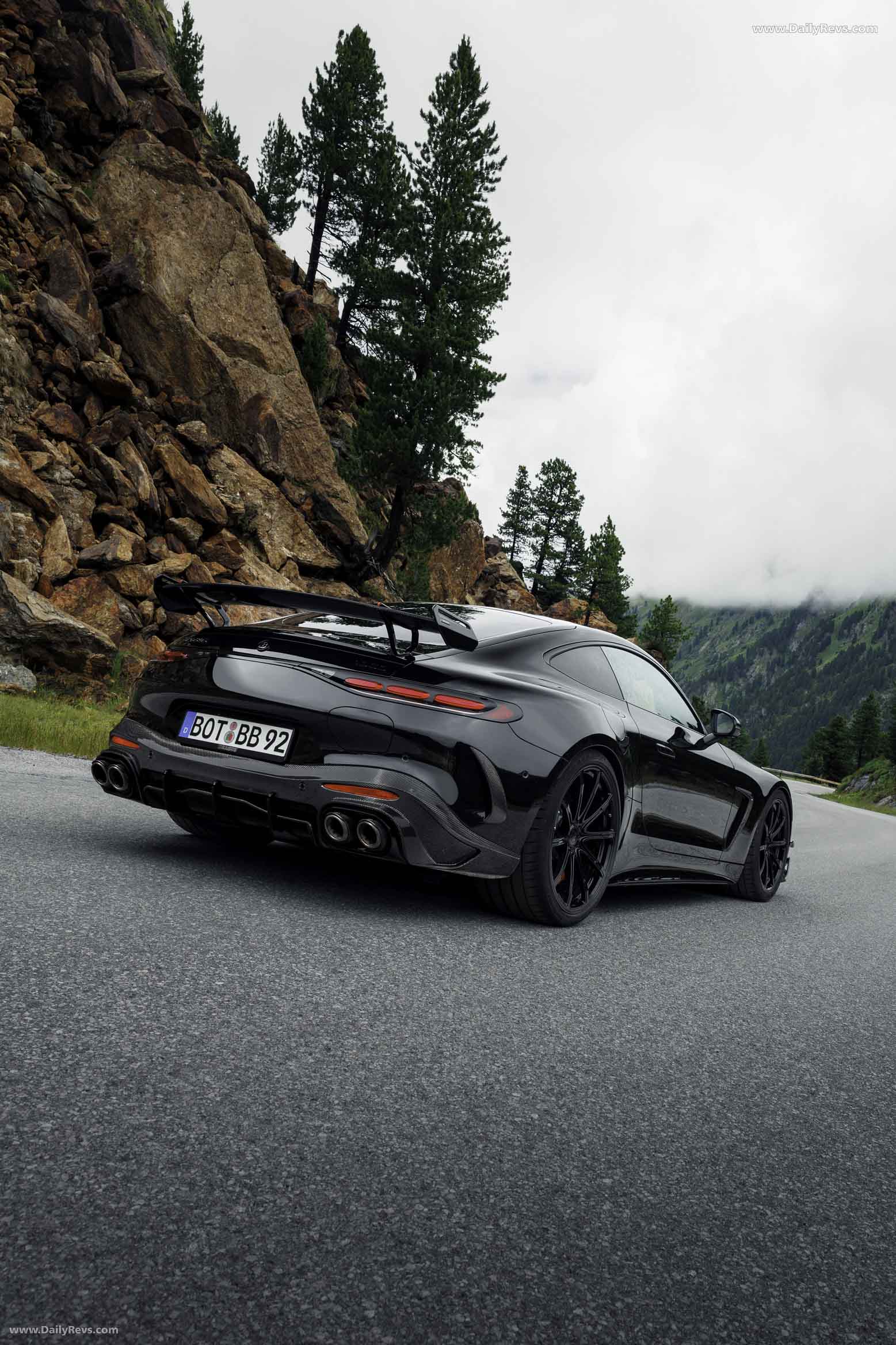 2026 Brabus 1000 Based on Mercedes-AMG GT Rear View