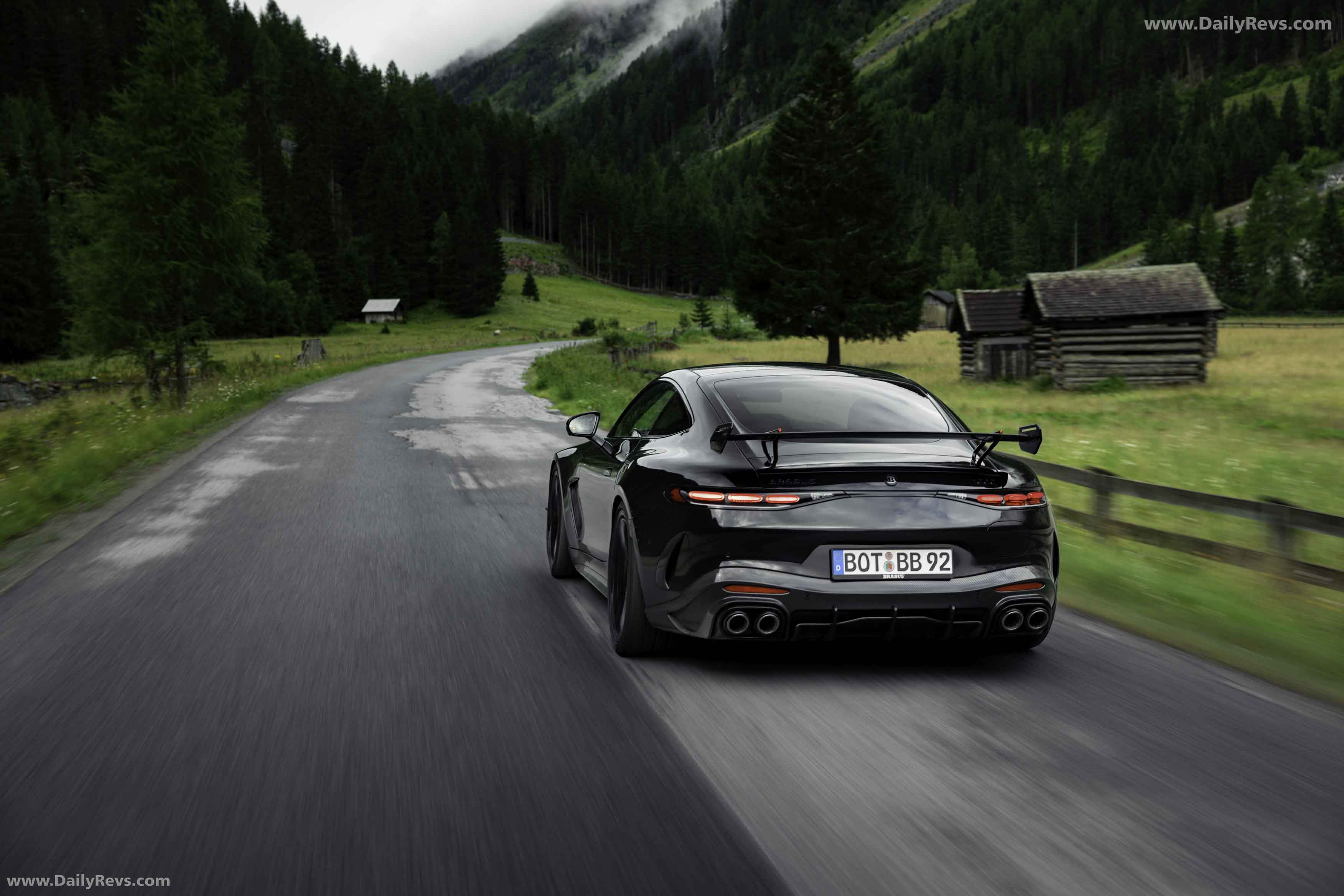 2026 Brabus 1000 Based on Mercedes-AMG GT Rear View
