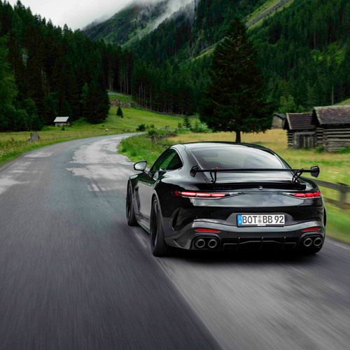 2026 Brabus 1000 Based on Mercedes-AMG GT Rear View
