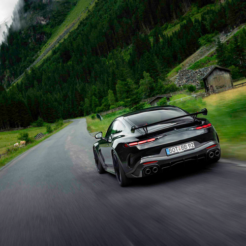 2026 Brabus 1000 Based on Mercedes-AMG GT Rear View