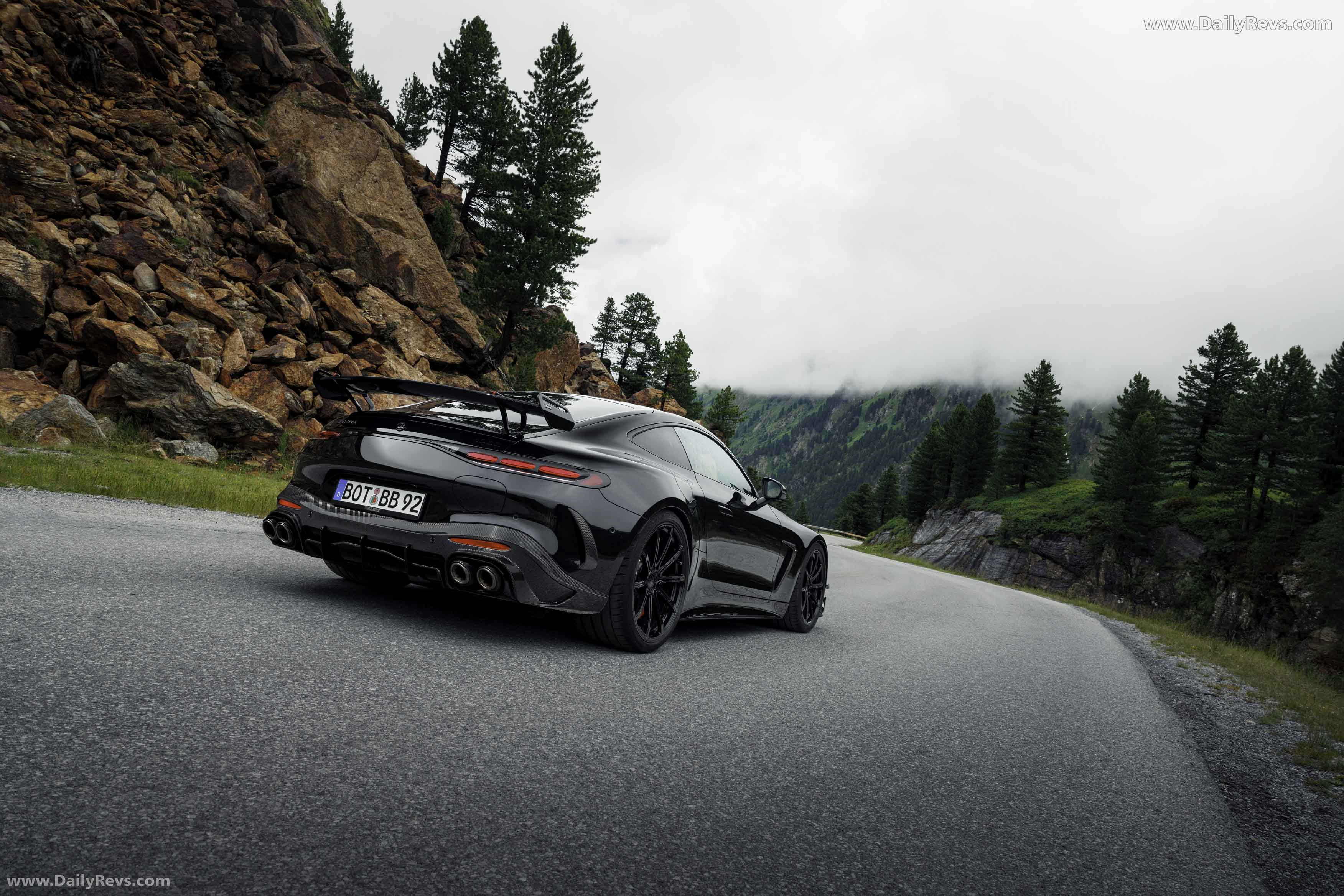2026 Brabus 1000 Based on Mercedes-AMG GT Rear View