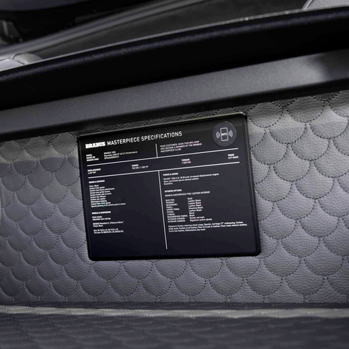 2026 Brabus 1000 Based on Mercedes-AMG GT Interior