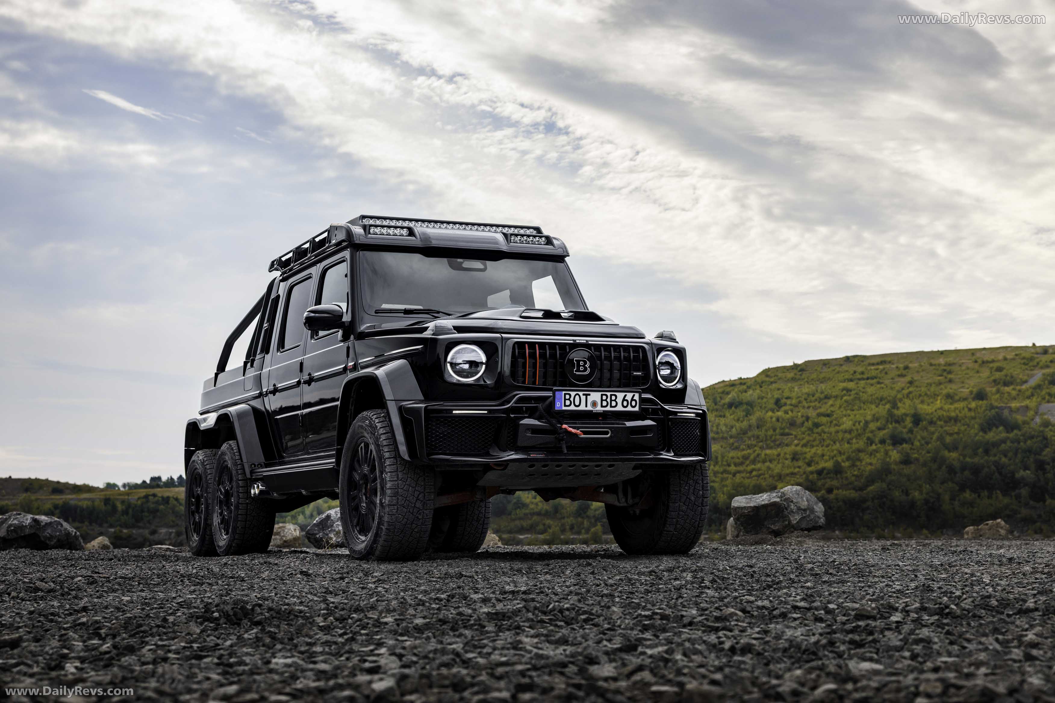 2026 Brabus XLP 800 6x6 Adventure Front View