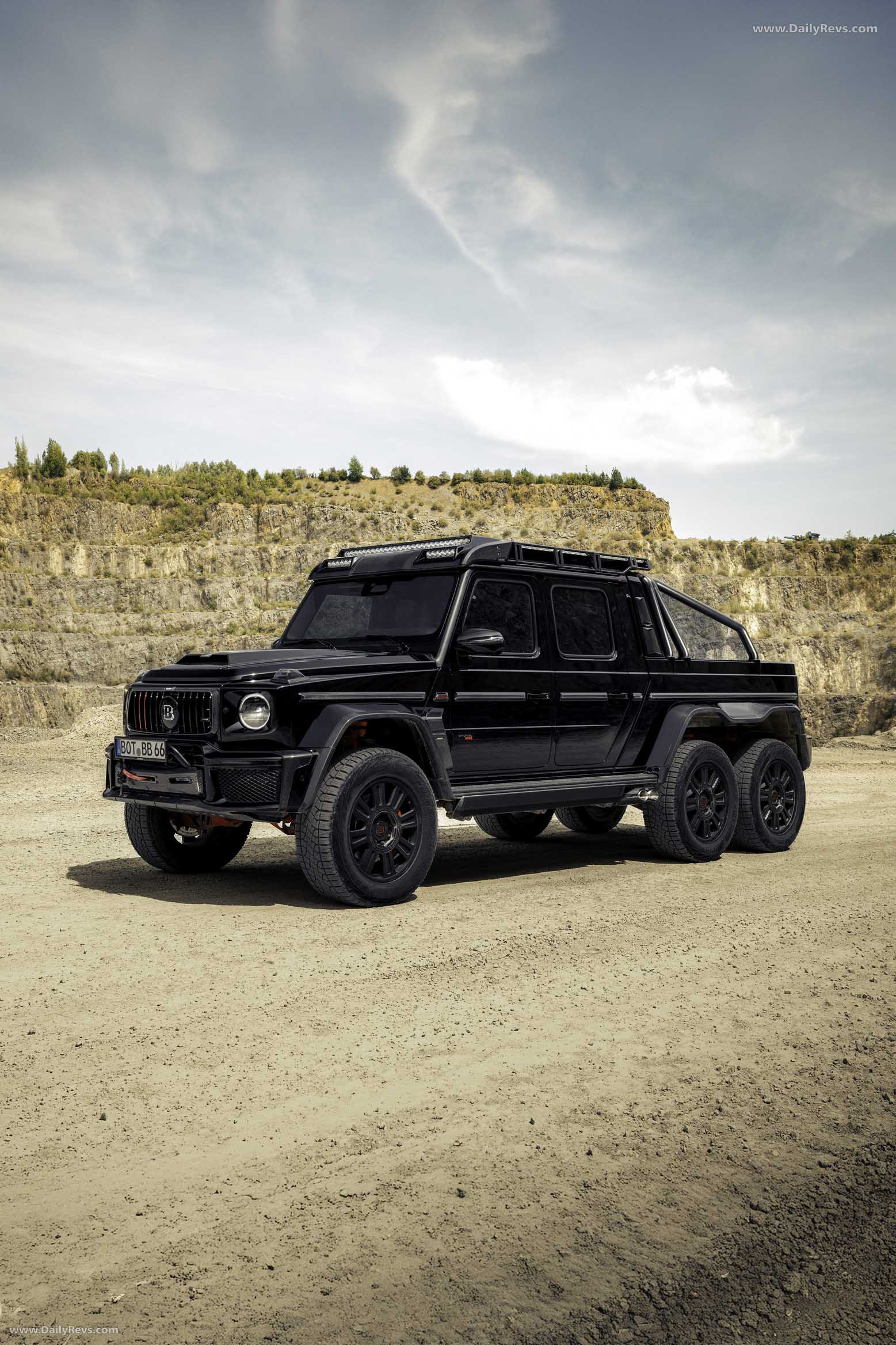 2026 Brabus XLP 800 6x6 Adventure Front View