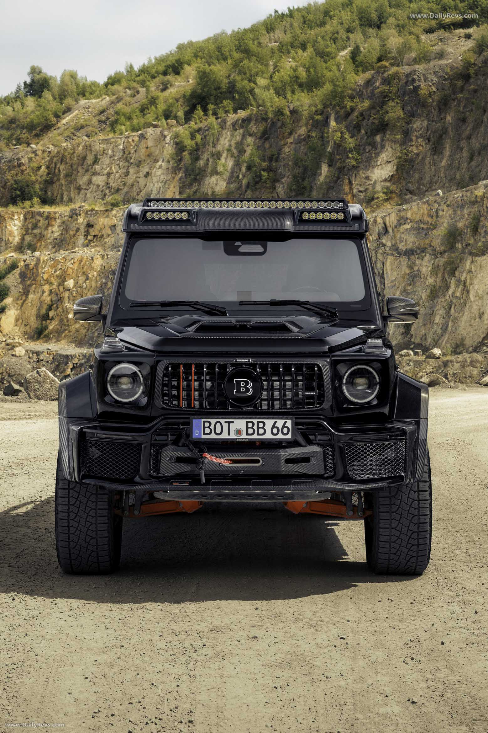 2026 Brabus XLP 800 6x6 Adventure Front View