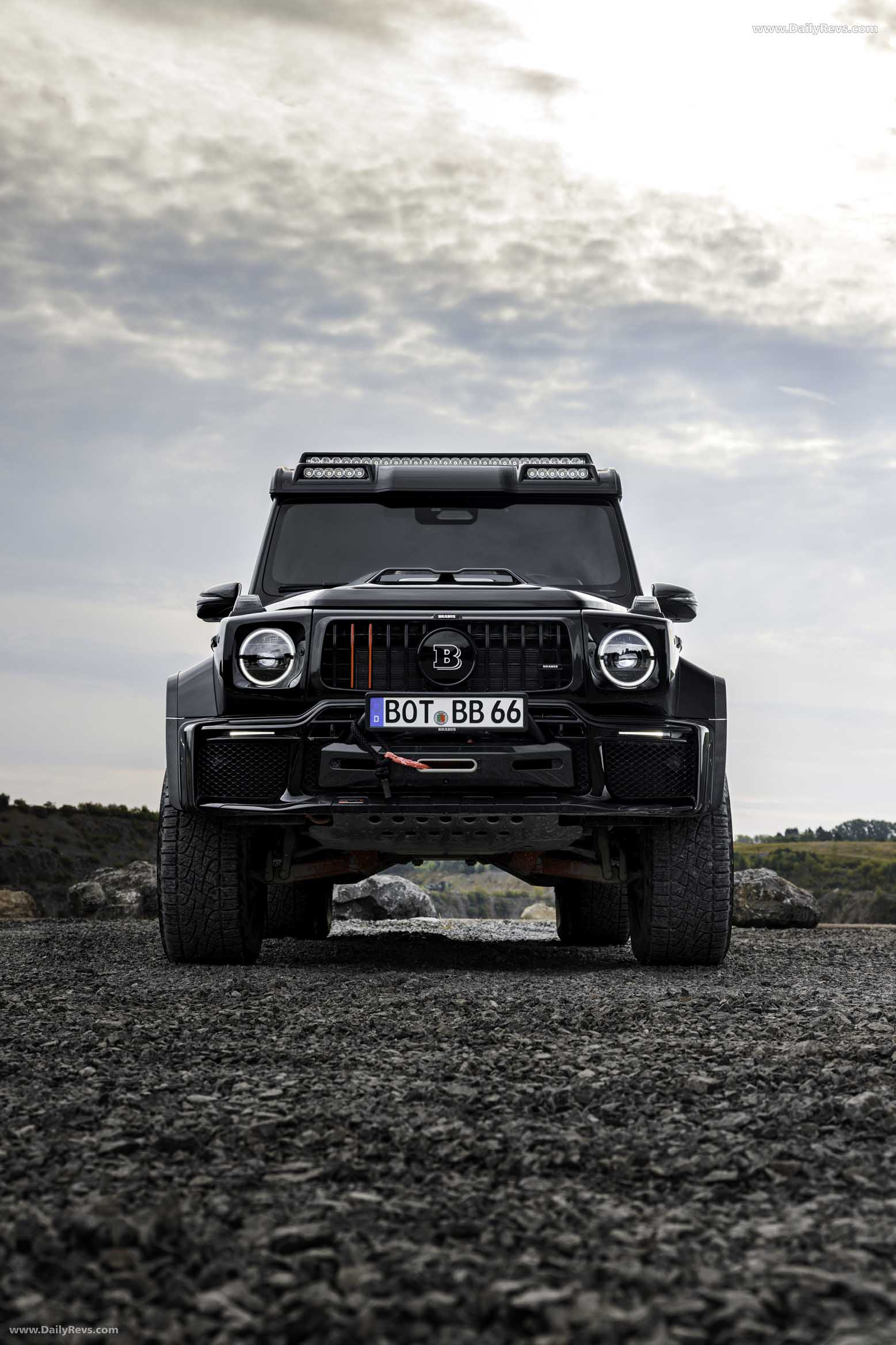 2026 Brabus XLP 800 6x6 Adventure Front View