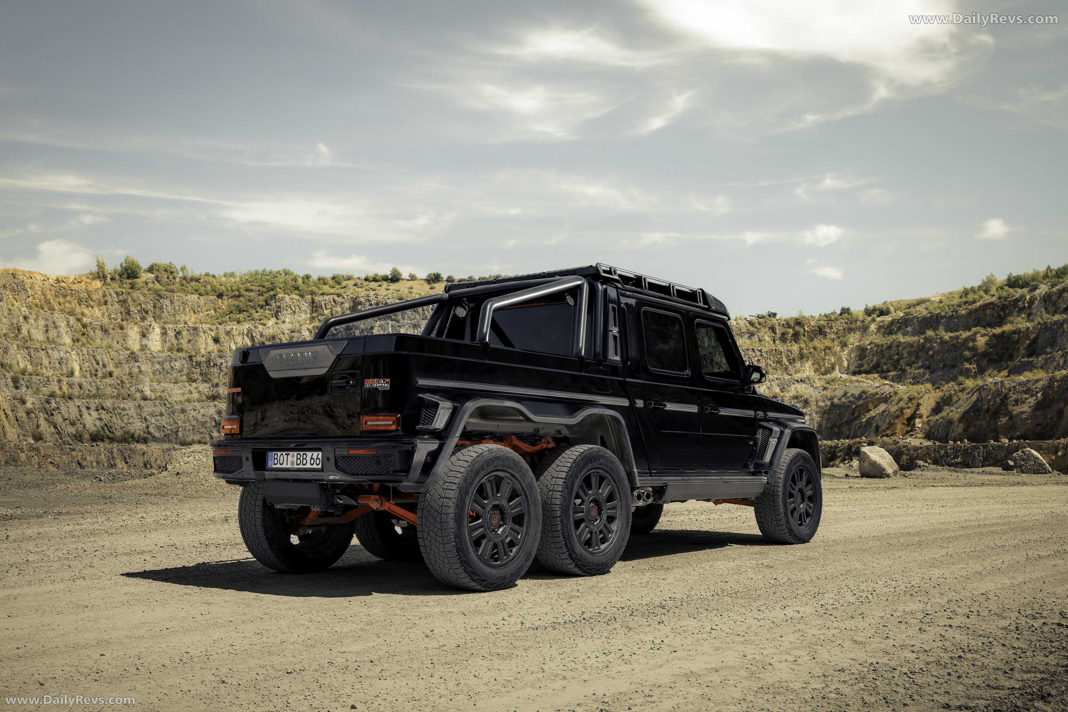 2026 Brabus XLP 800 6x6 Adventure Rear View