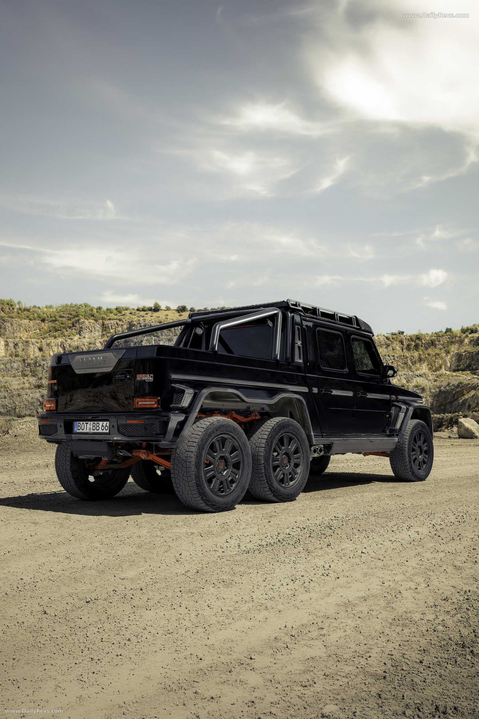 2026 Brabus XLP 800 6x6 Adventure Rear View