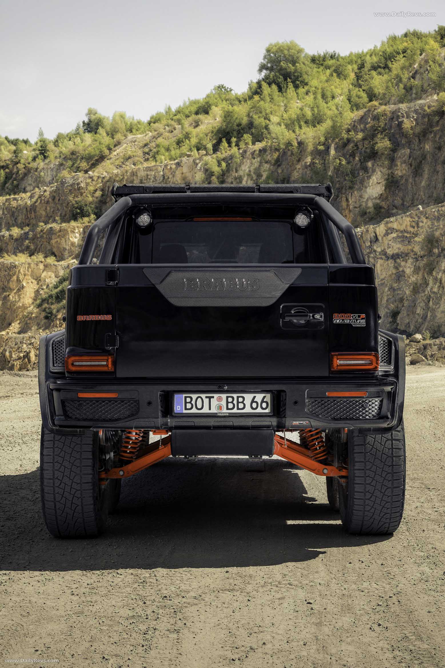 2026 Brabus XLP 800 6x6 Adventure Rear View