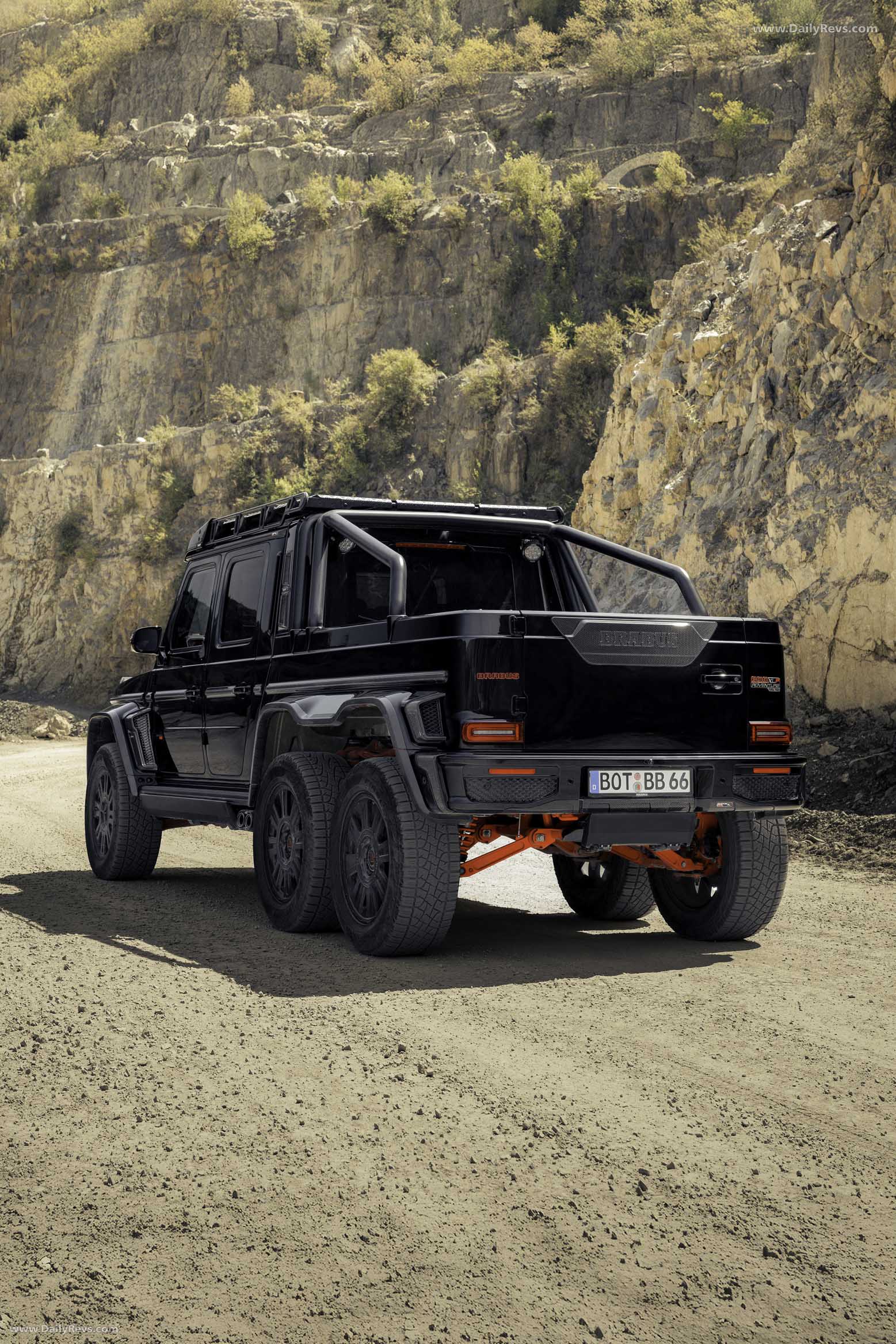 2026 Brabus XLP 800 6x6 Adventure Rear View