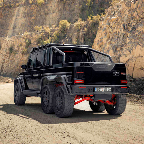 2026 Brabus XLP 800 6x6 Adventure Rear View