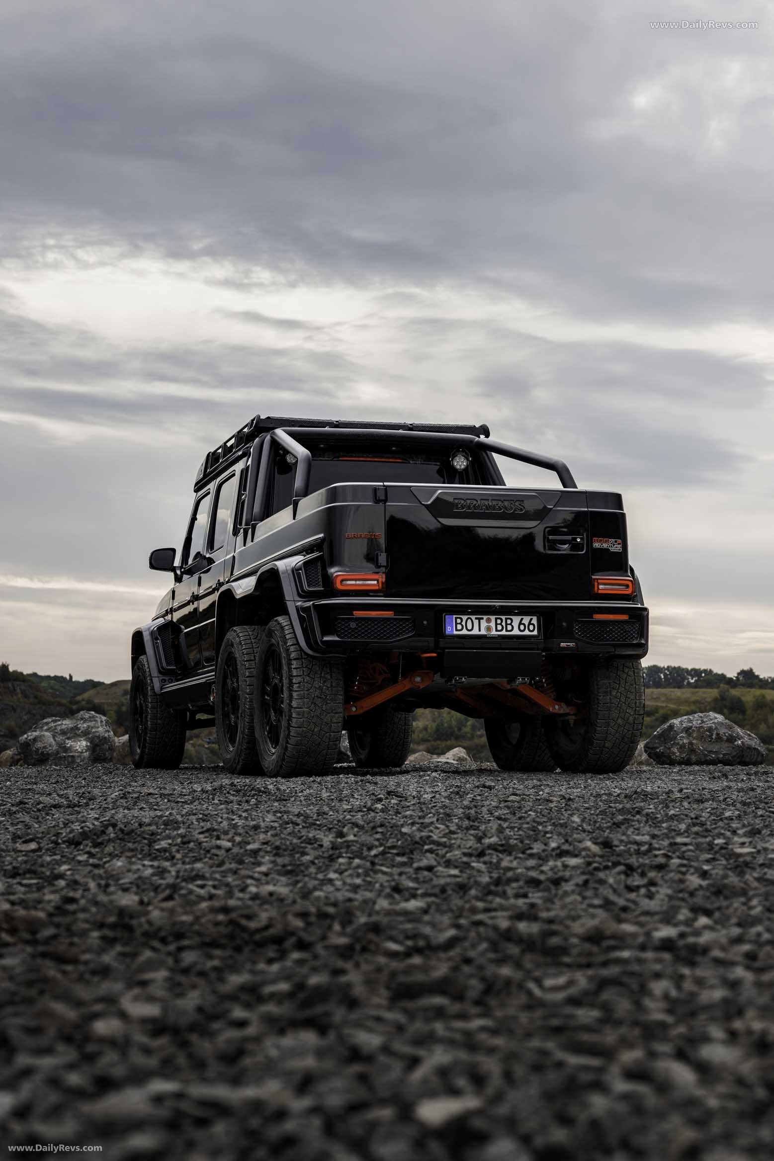 2026 Brabus XLP 800 6x6 Adventure Rear View
