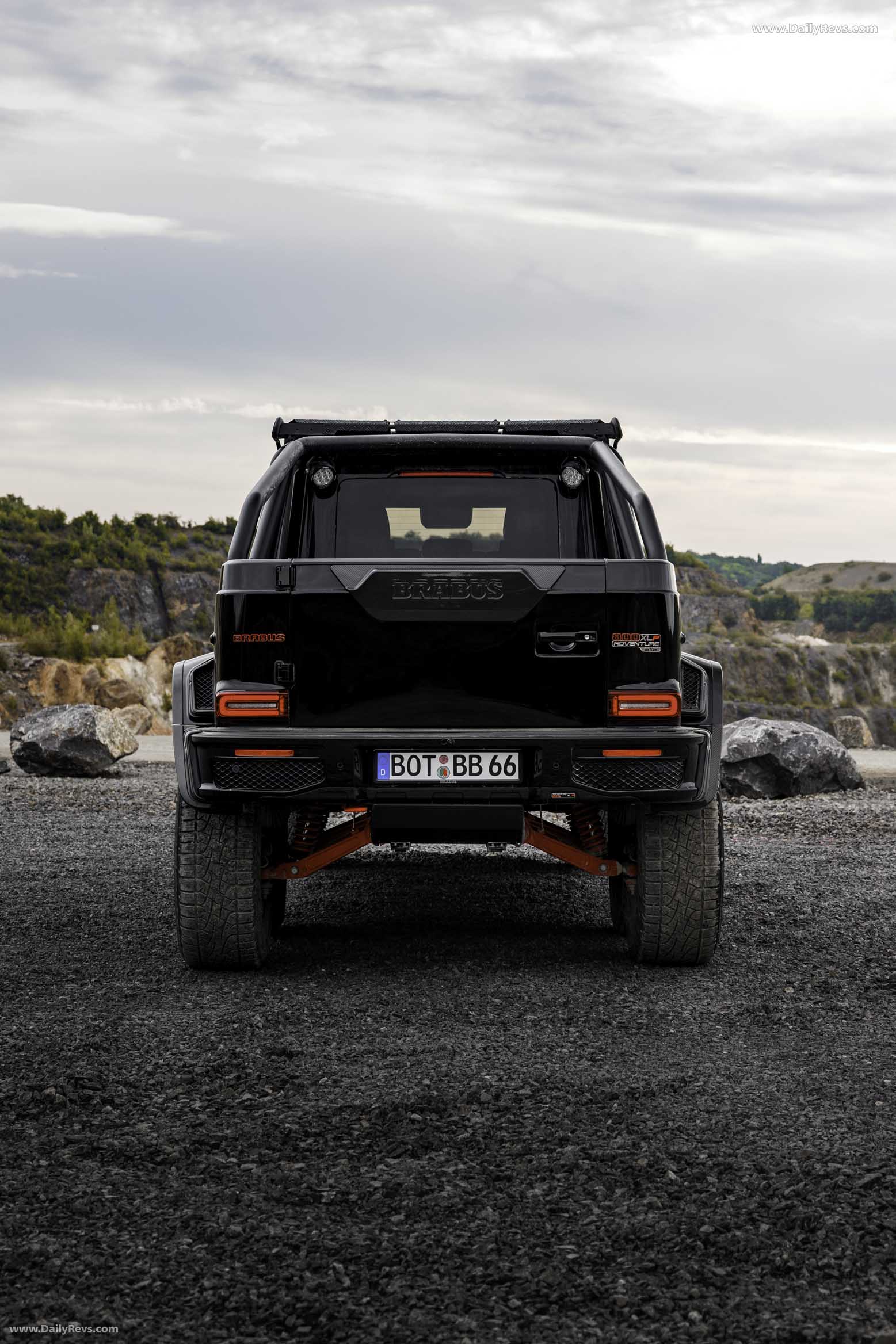 2026 Brabus XLP 800 6x6 Adventure Rear View