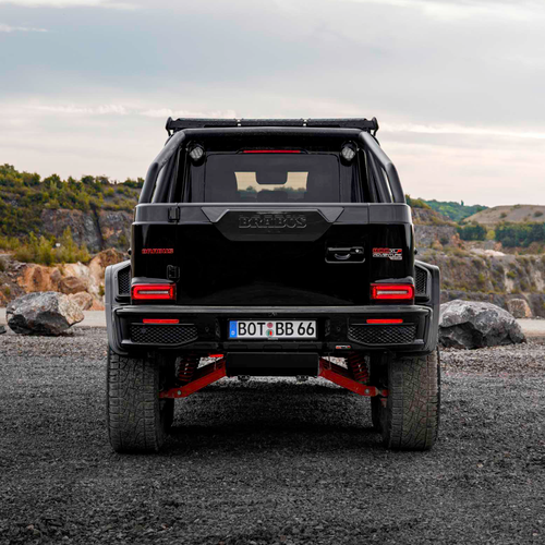 2026 Brabus XLP 800 6x6 Adventure Rear View