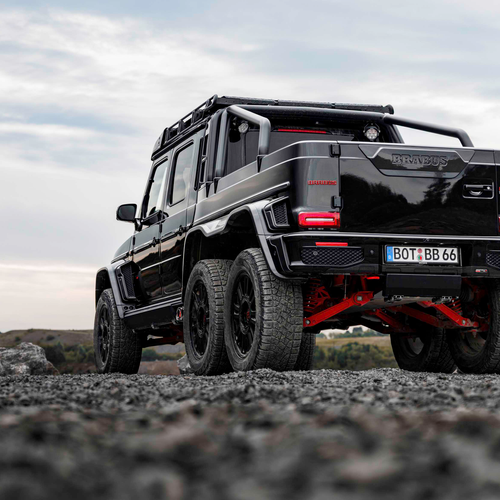 2026 Brabus XLP 800 6x6 Adventure Rear View