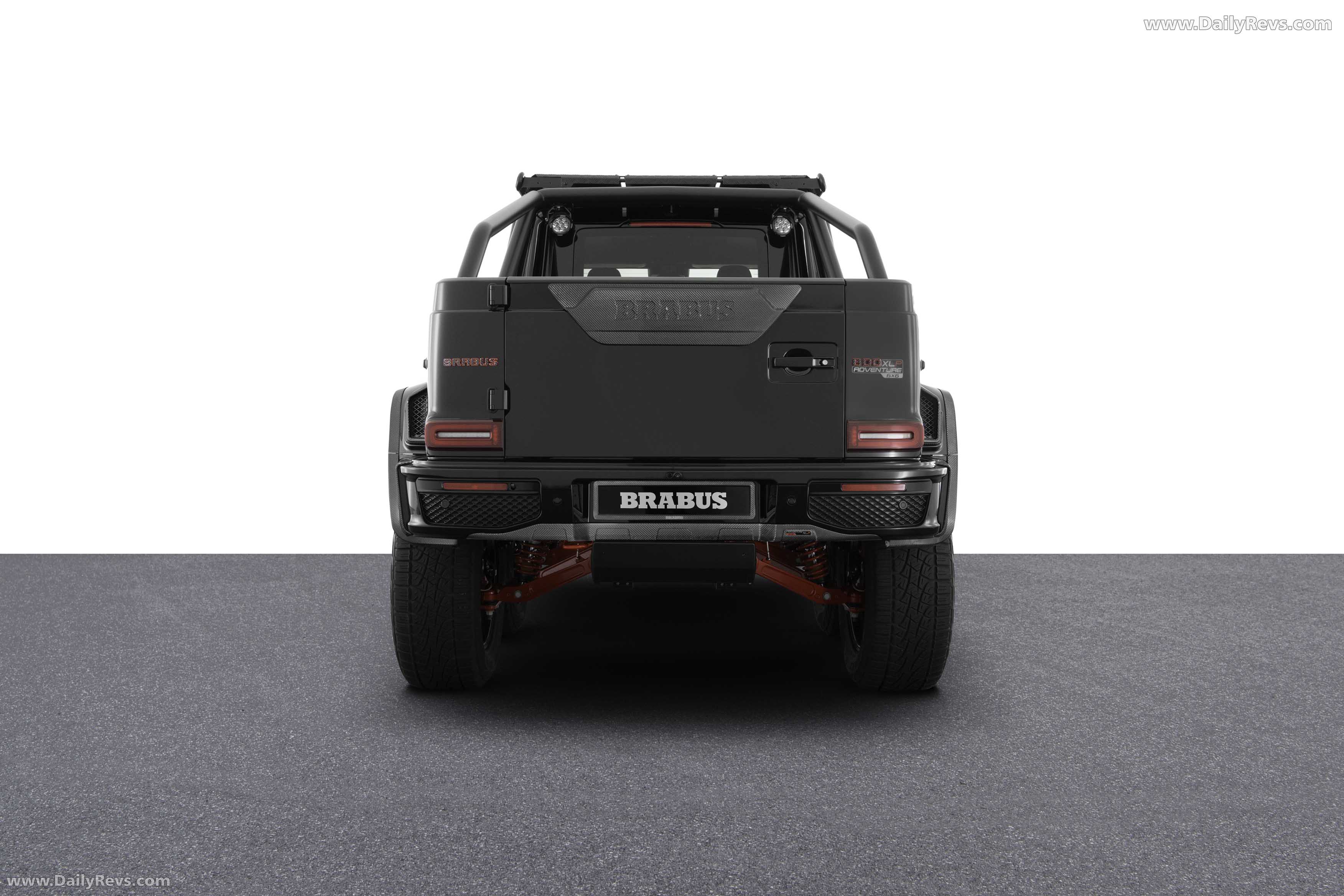 2026 Brabus XLP 800 6x6 Adventure Rear View