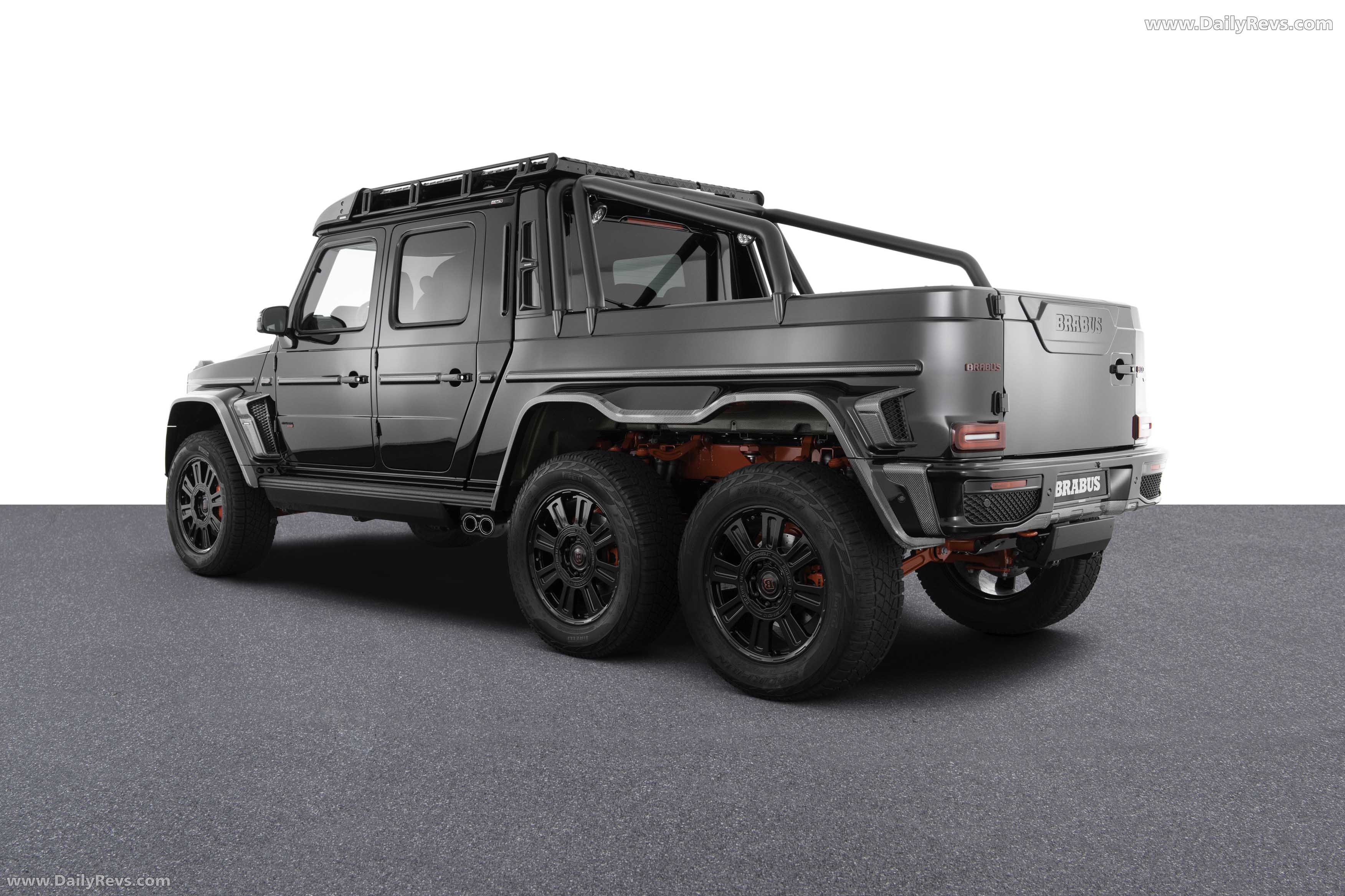2026 Brabus XLP 800 6x6 Adventure Rear View