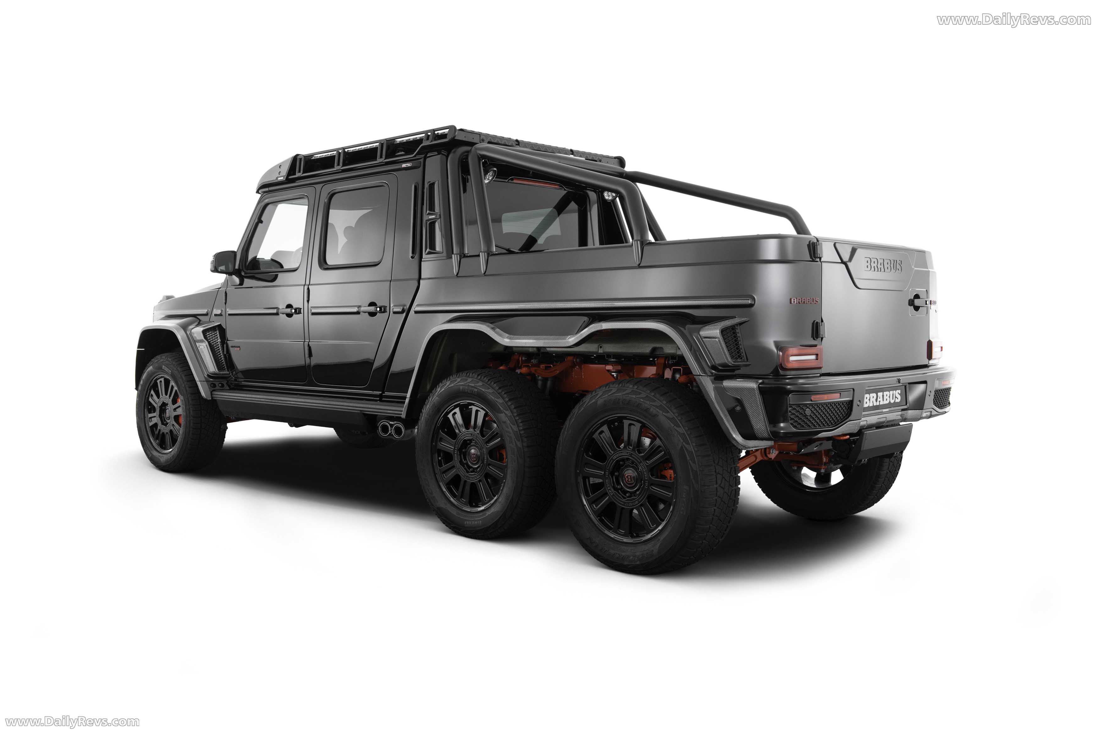 2026 Brabus XLP 800 6x6 Adventure Rear View