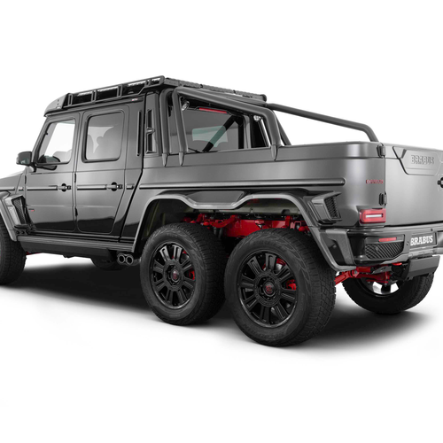 2026 Brabus XLP 800 6x6 Adventure Rear View
