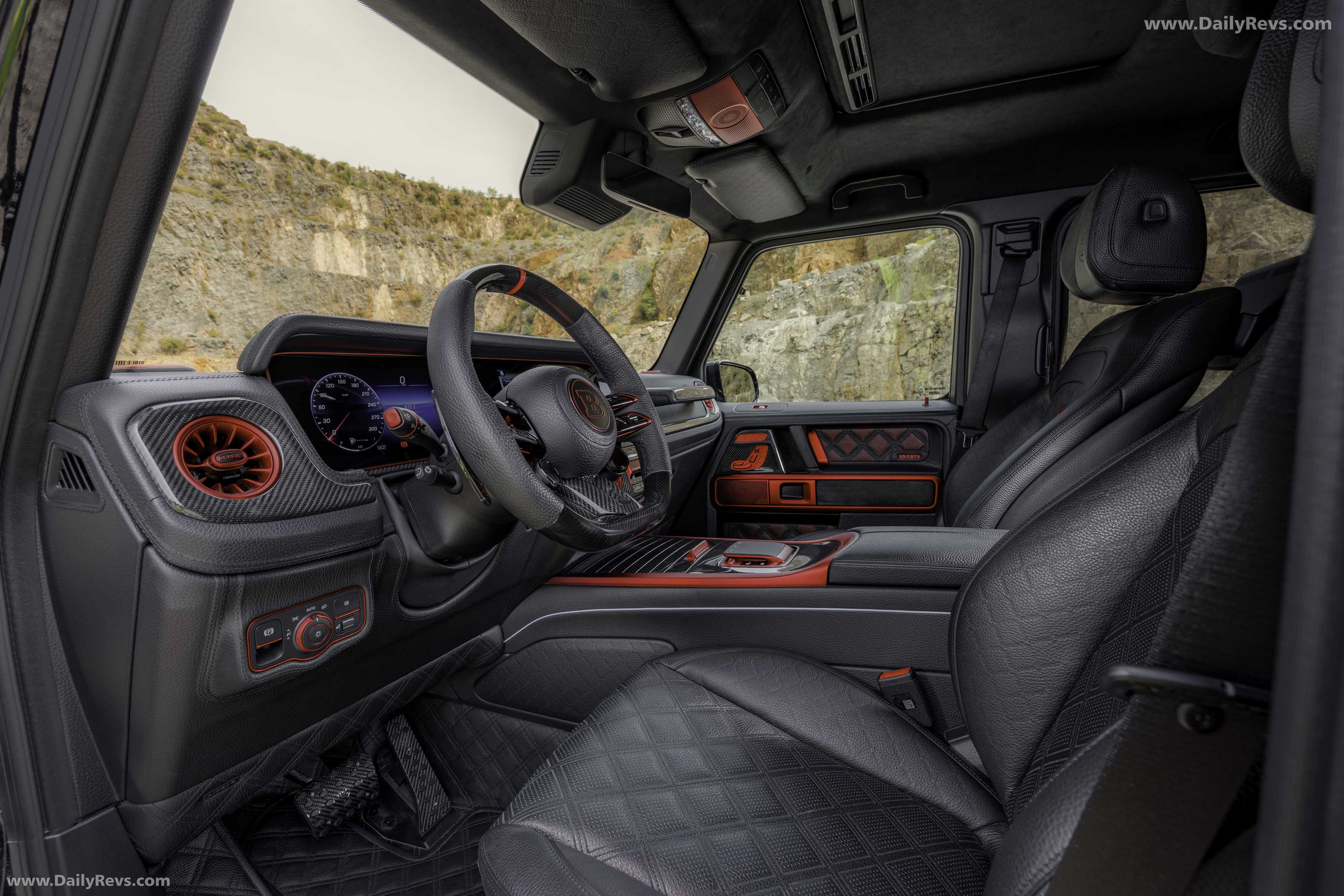 2026 Brabus XLP 800 6x6 Adventure Interior