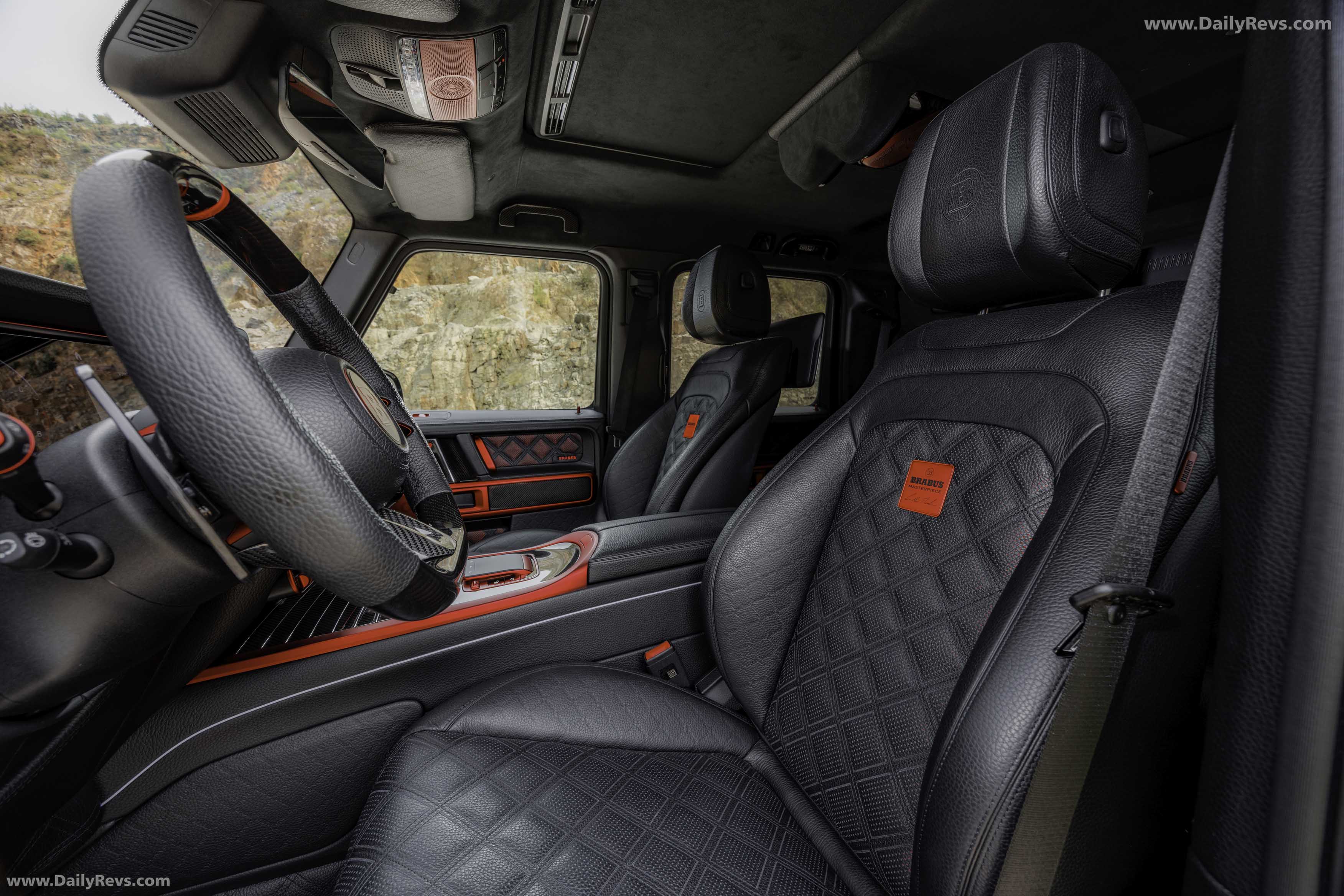 2026 Brabus XLP 800 6x6 Adventure Interior