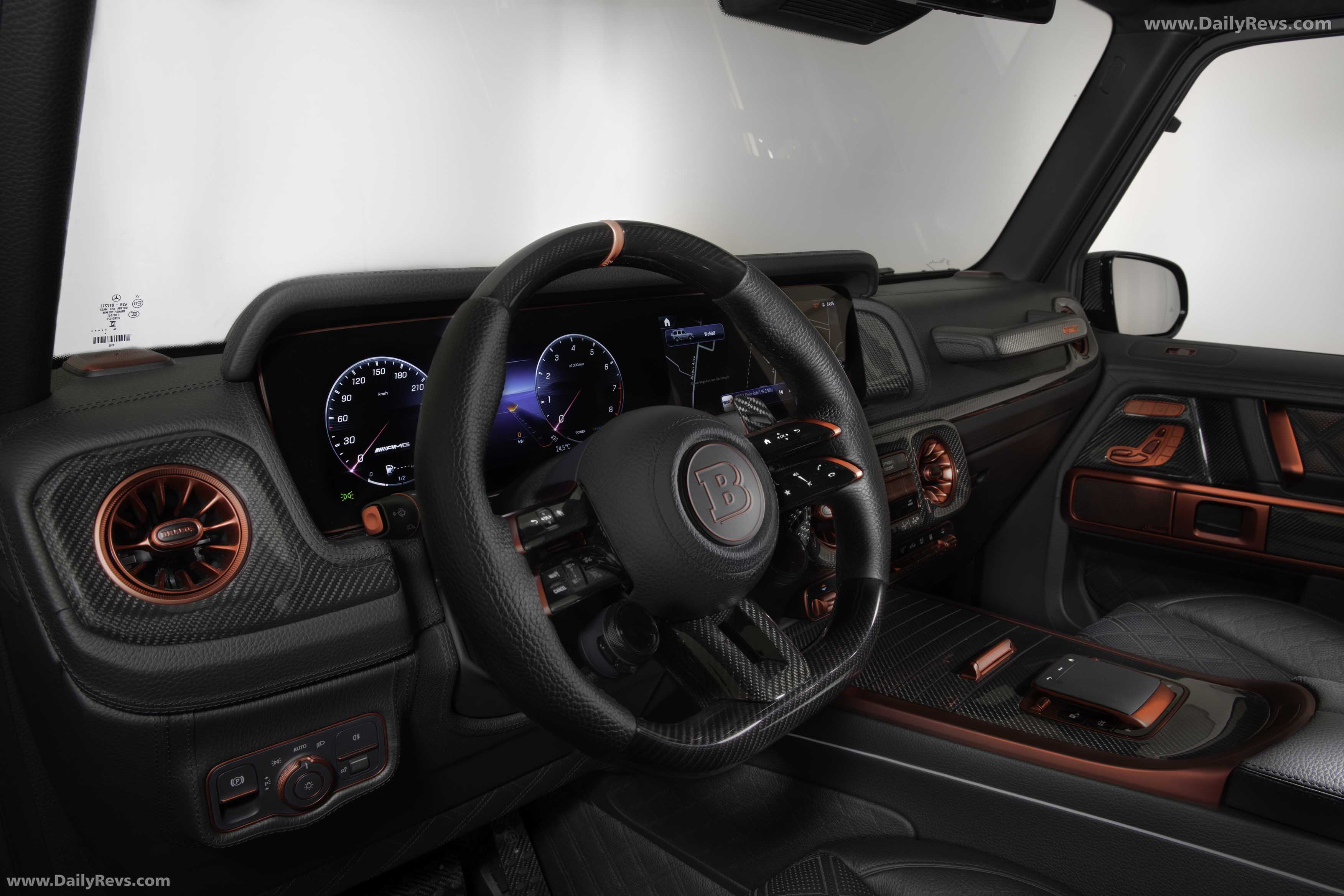 2026 Brabus XLP 800 6x6 Adventure Interior
